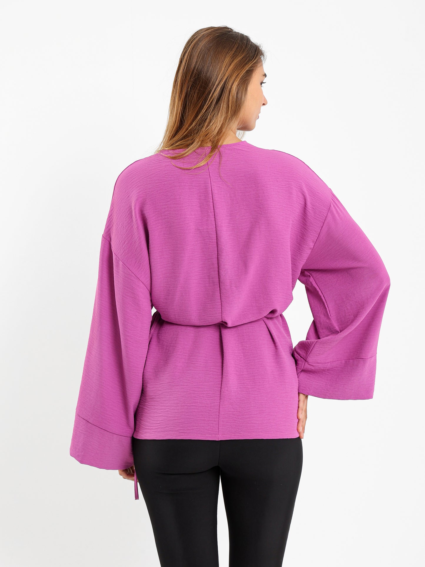 Wrapped Oversized Kimono