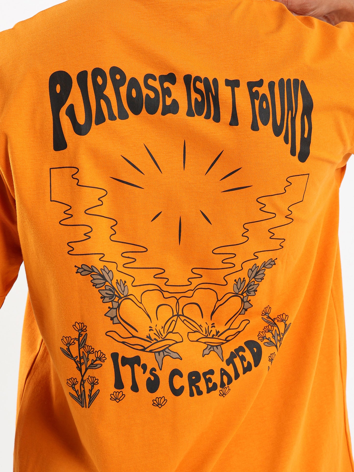 Back Print T-Shirt