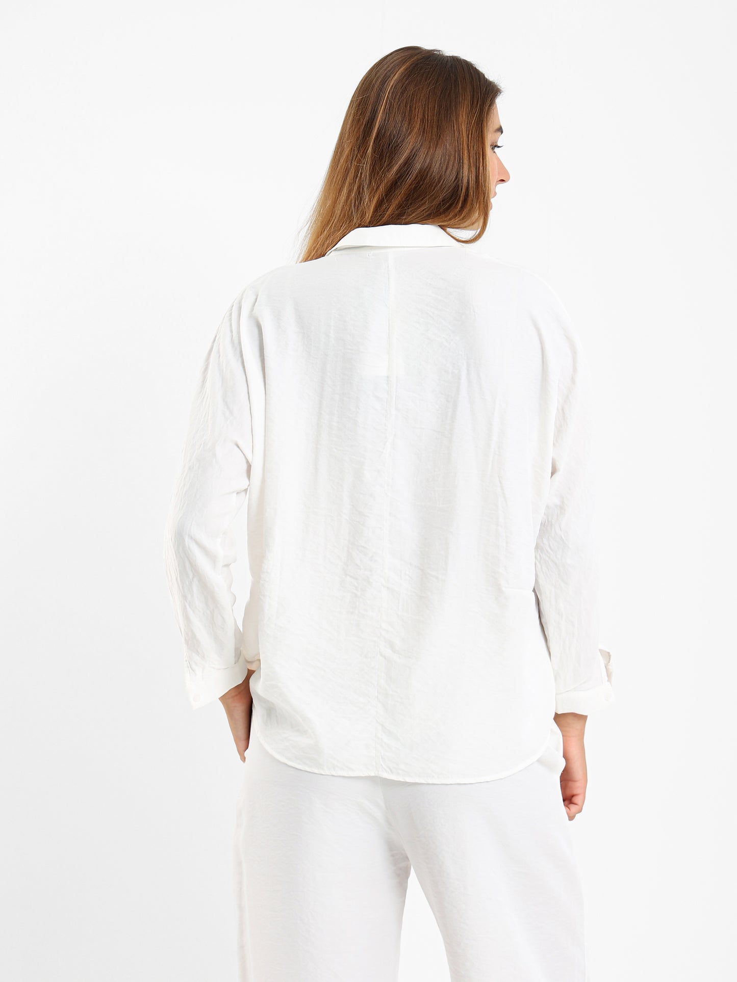 Front Pleated Blouse
