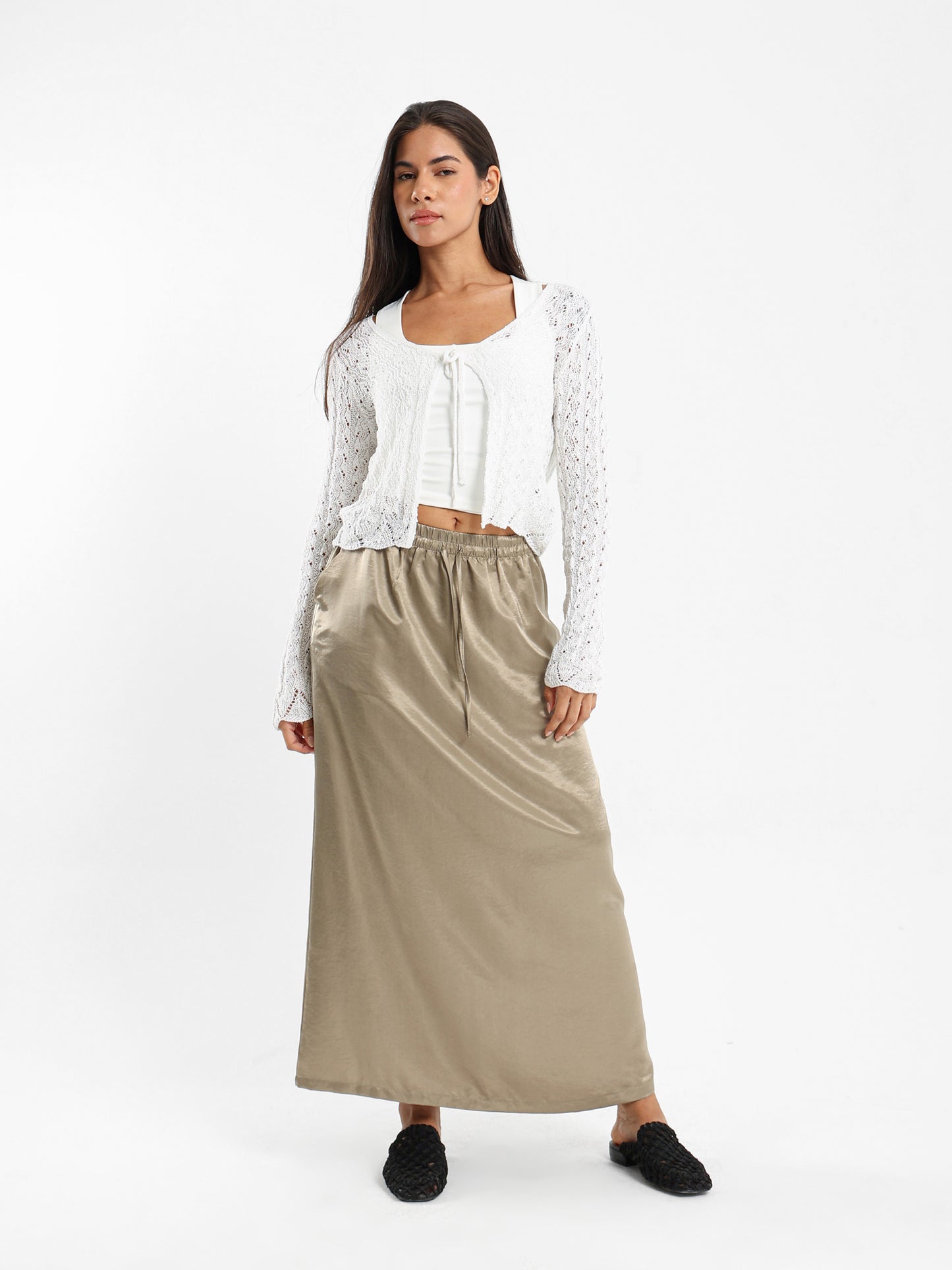 Front-Tie Cardigan