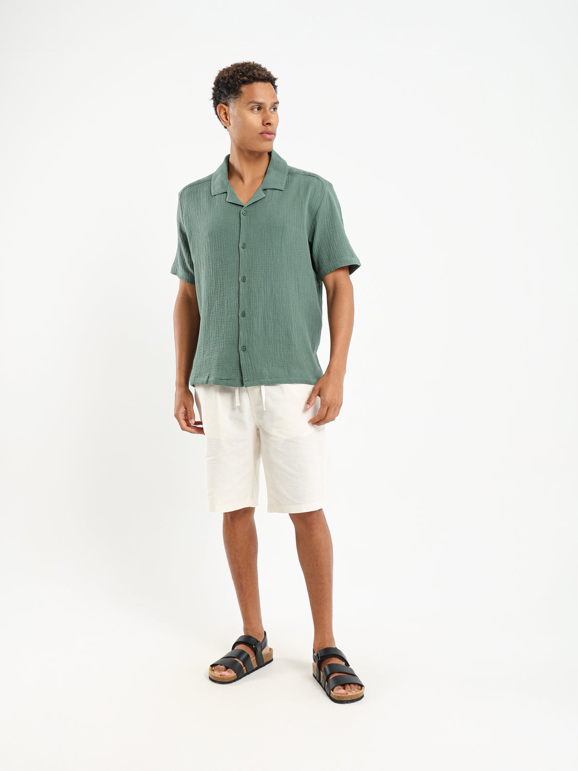Relaxed Fit Textured Shirt