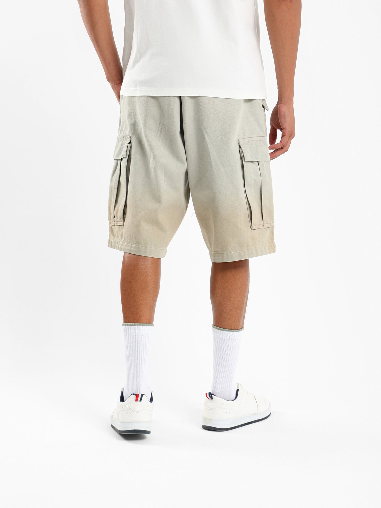 Cargo Denim Shorts