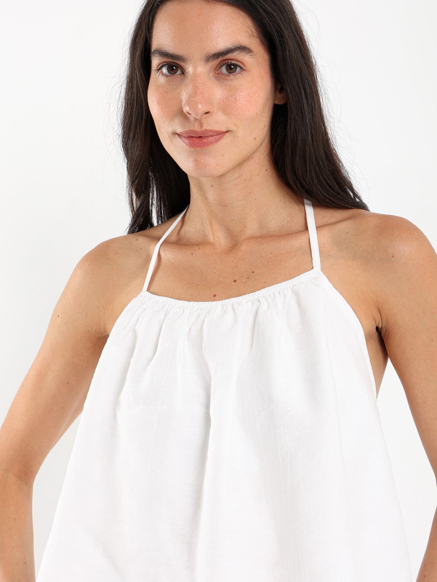 Puffy Backless Top