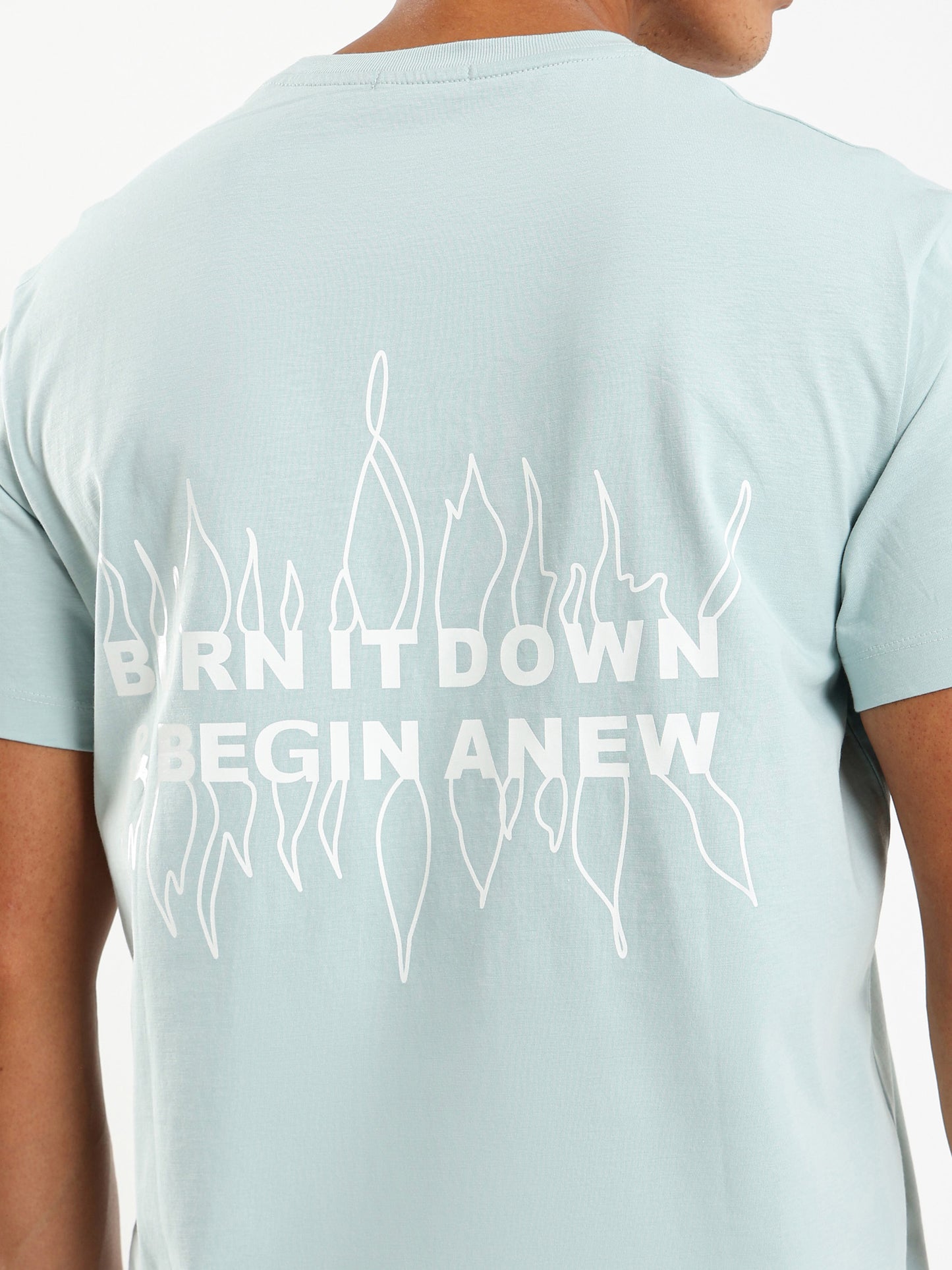 Burn It Down Printed T-Shirt