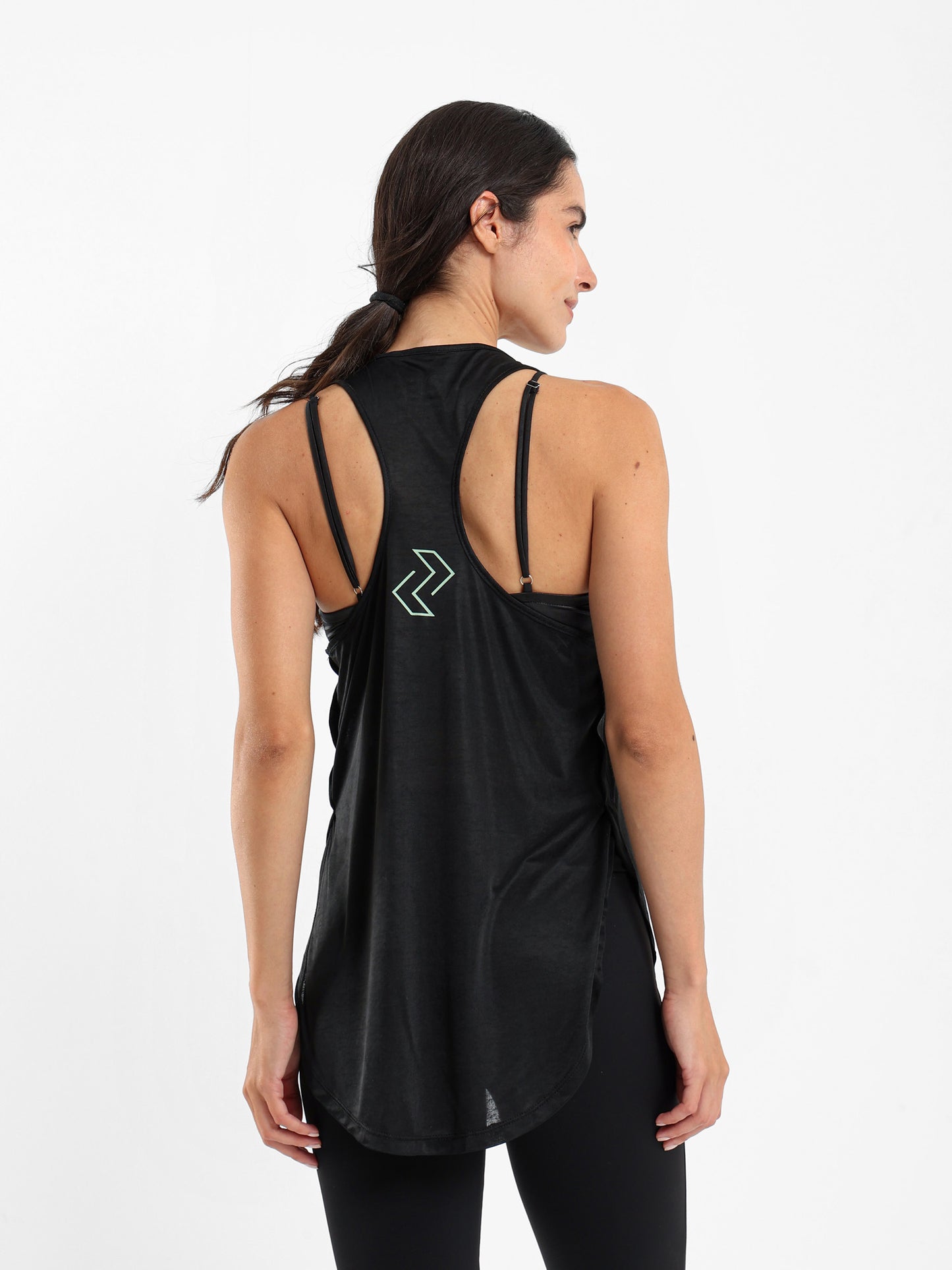 Daily Print Sleeveless Sports Tee