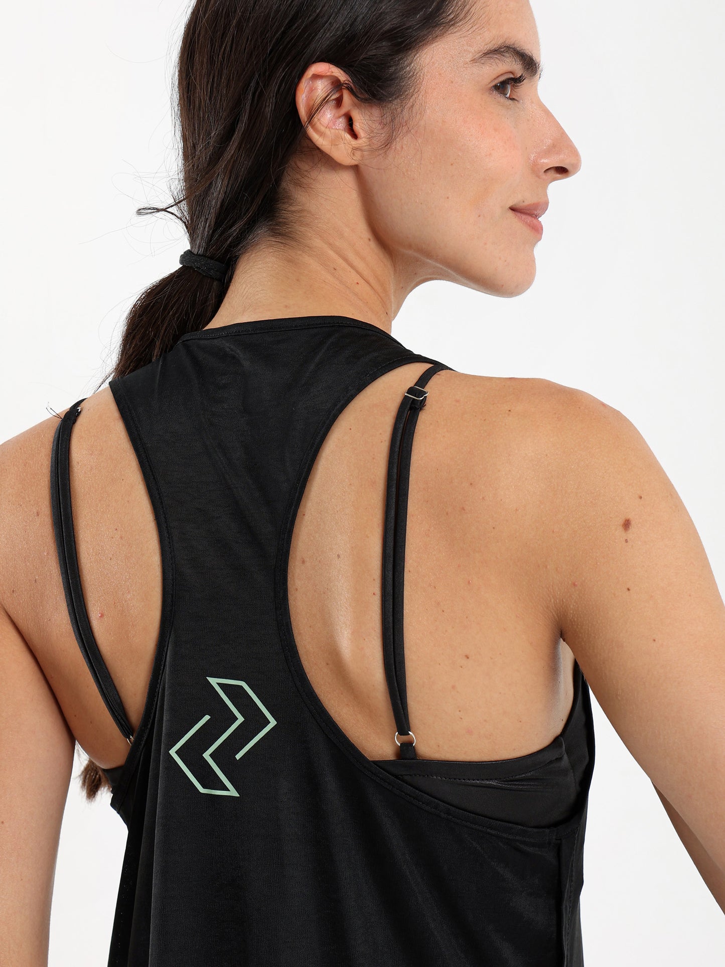 Daily Print Sleeveless Sports Tee
