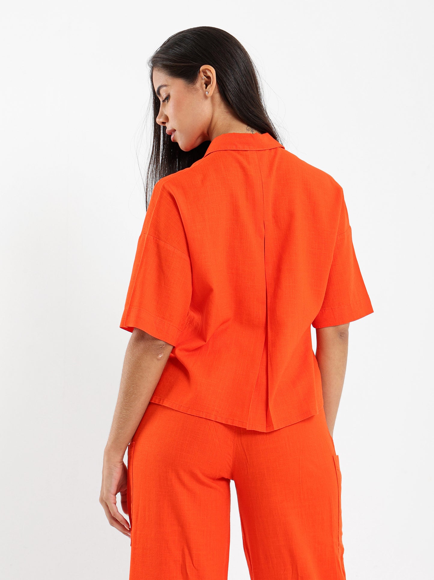 Short-Sleeve Button-Up Shirt