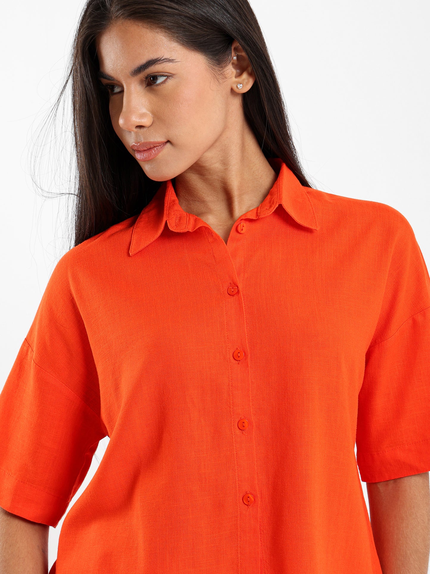 Short-Sleeve Button-Up Shirt