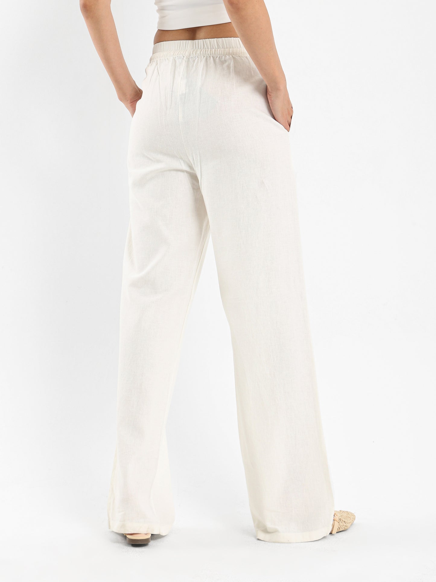 Drawstring Waist Pants