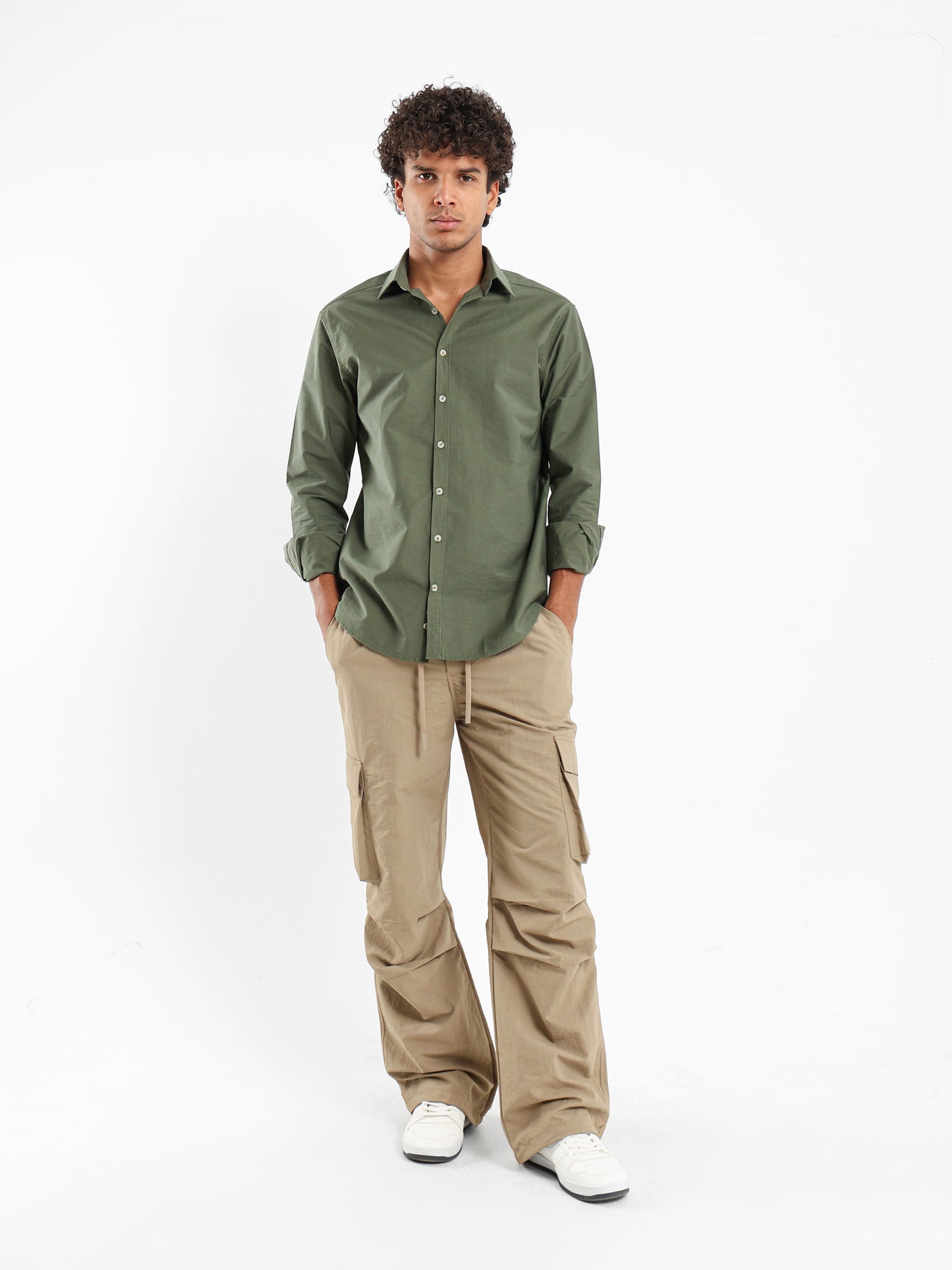 Relaxed Fit Long Sleeve Shirt