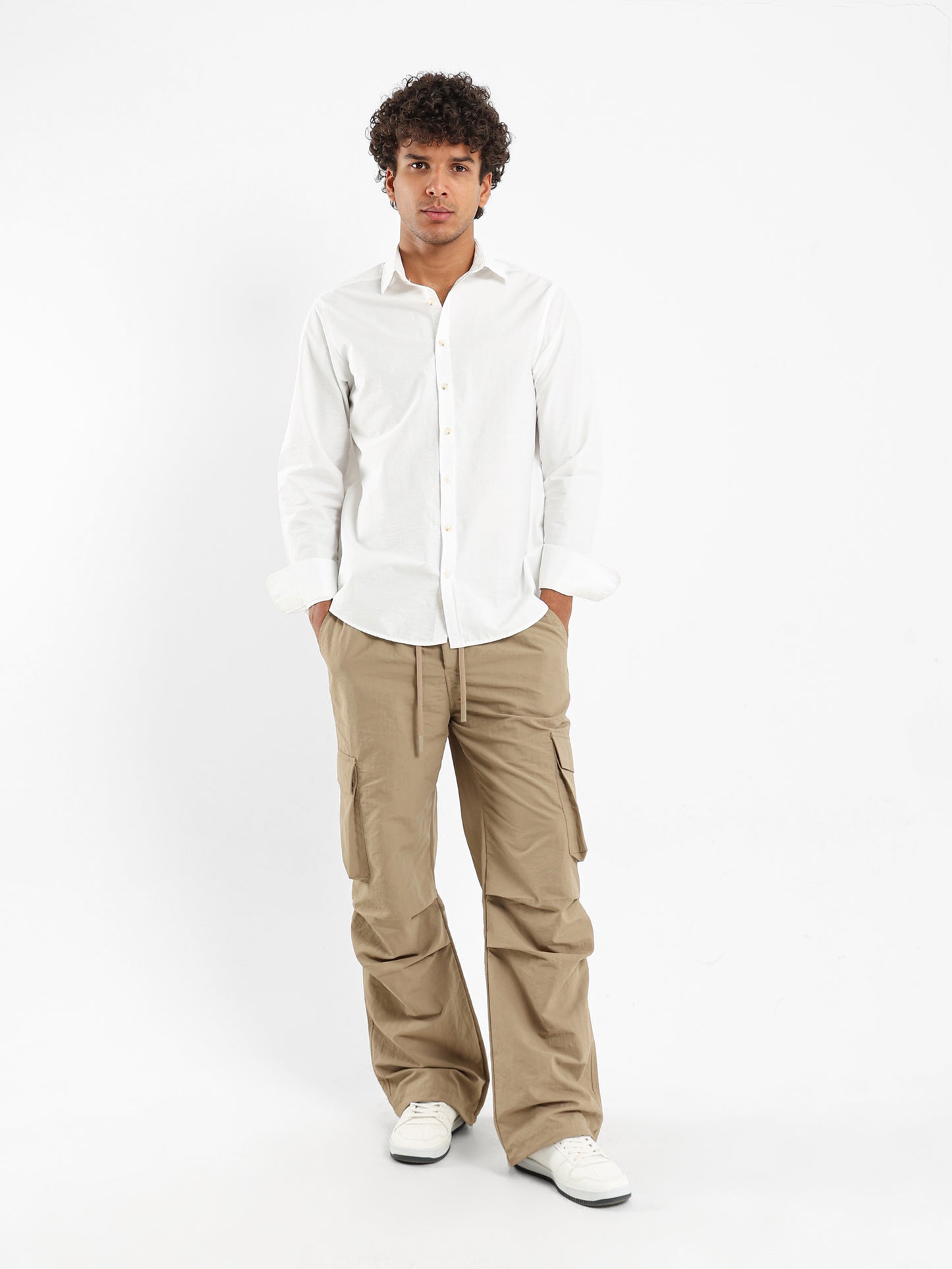 Relaxed Fit Long Sleeve Shirt