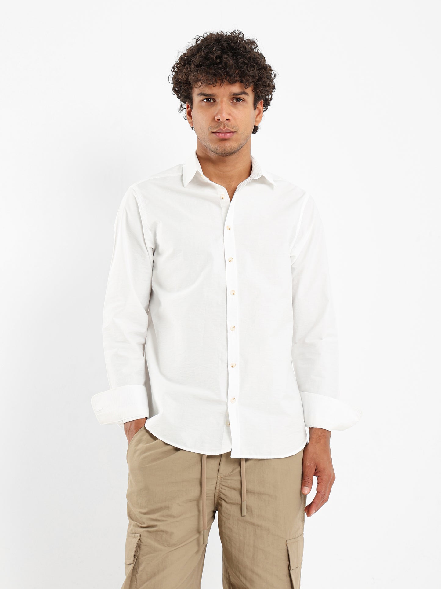 Relaxed Fit Long Sleeve Shirt