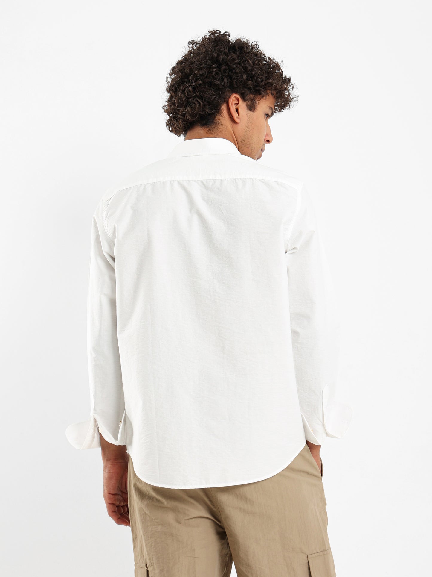Relaxed Fit Long Sleeve Shirt