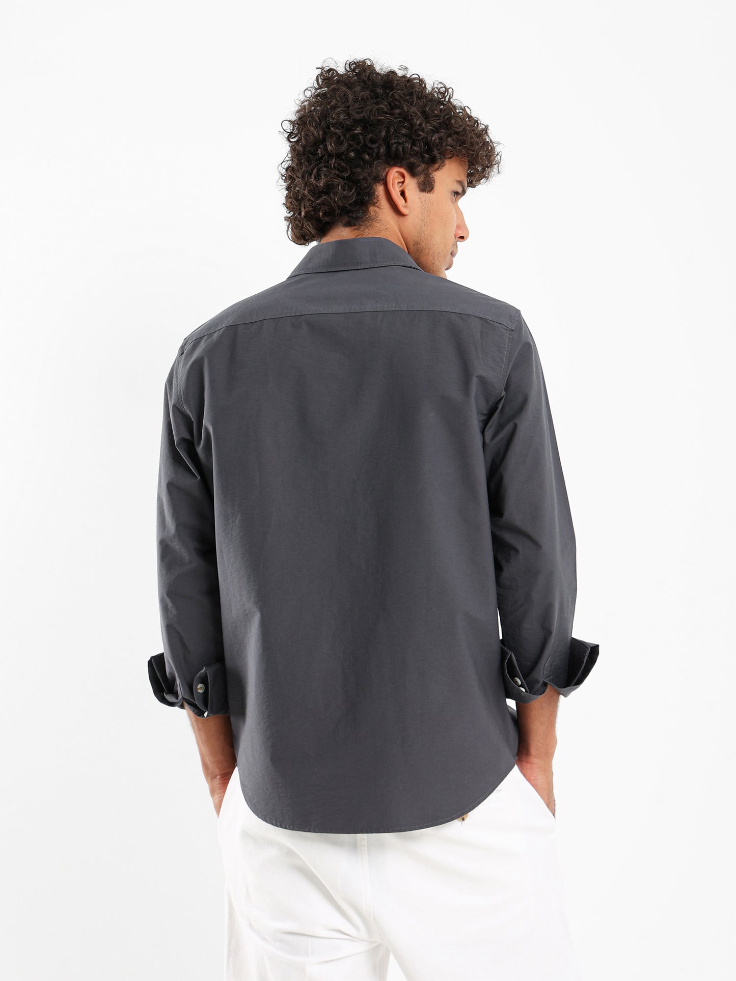 Relaxed Fit Long Sleeve Shirt