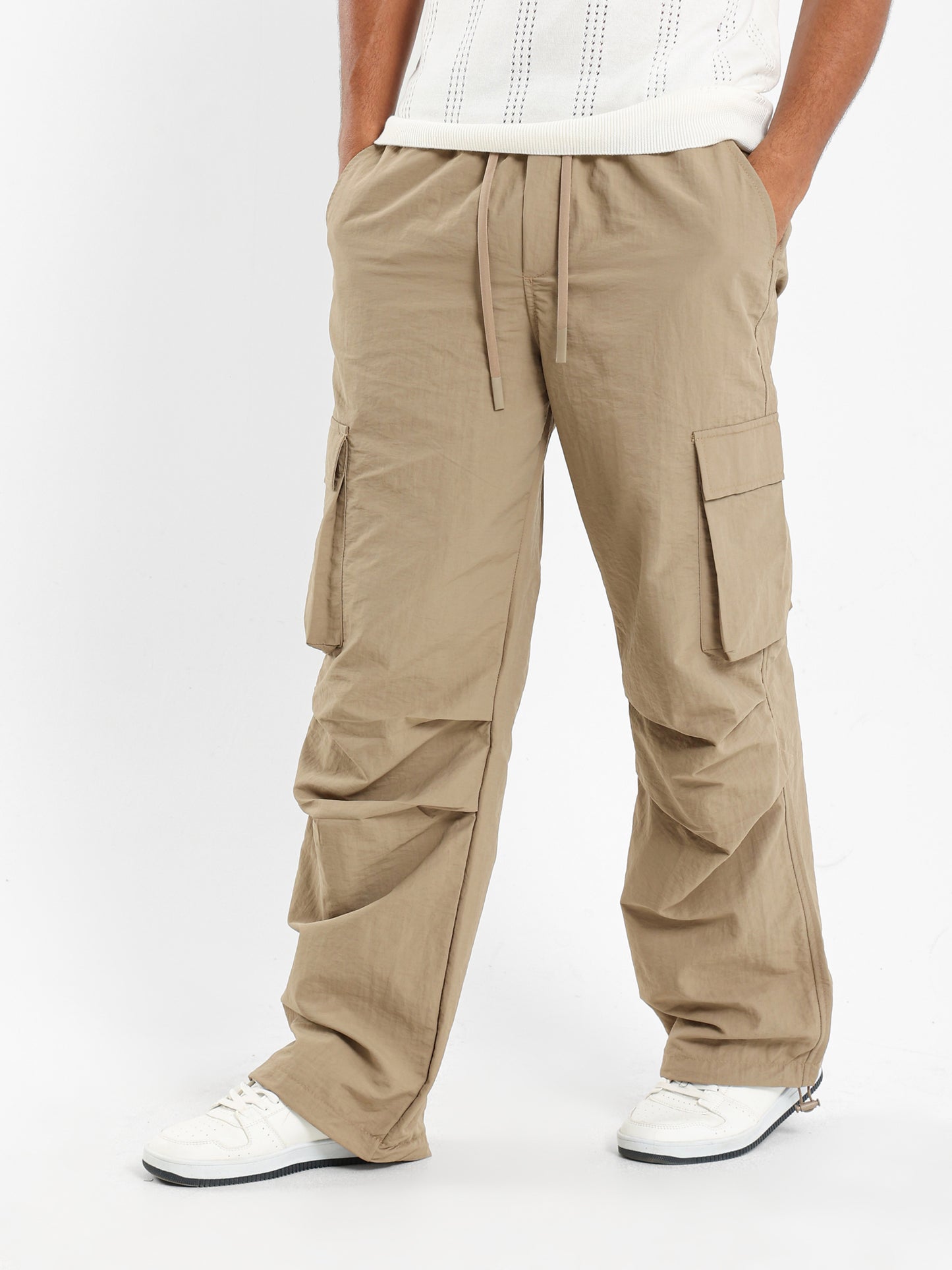 Relaxed Fit Utility Cargo Pants