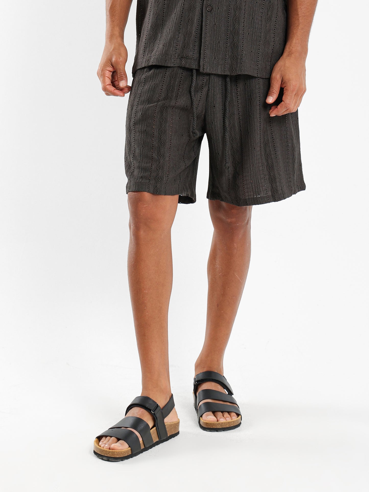 Textured Shorts