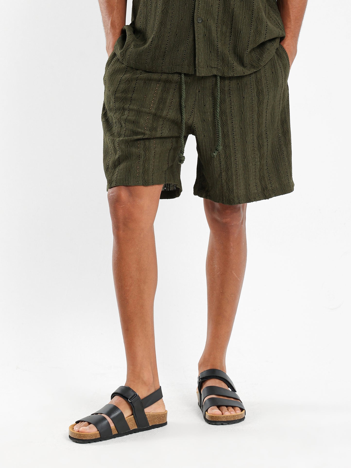 Textured Shorts