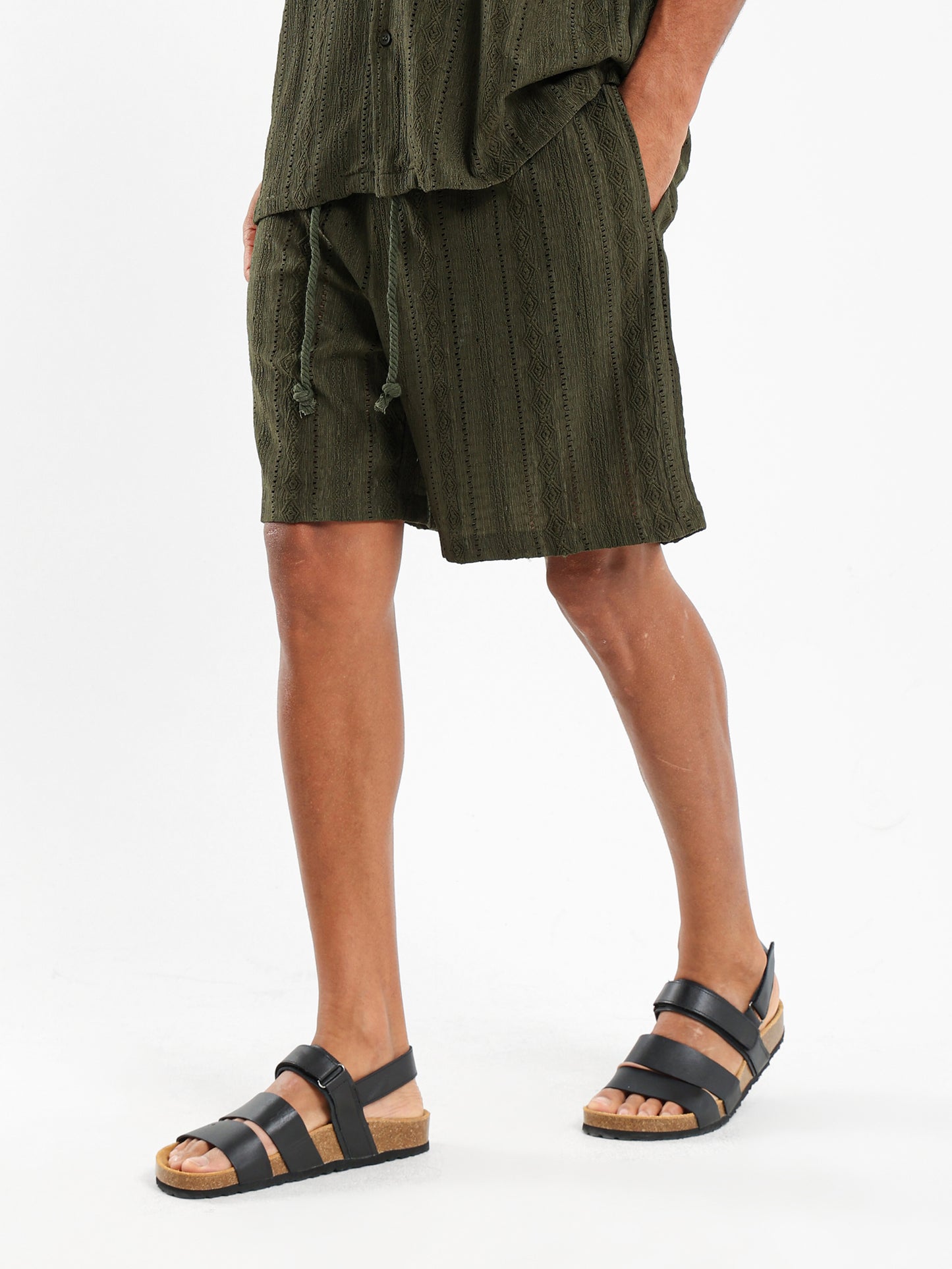 Textured Shorts