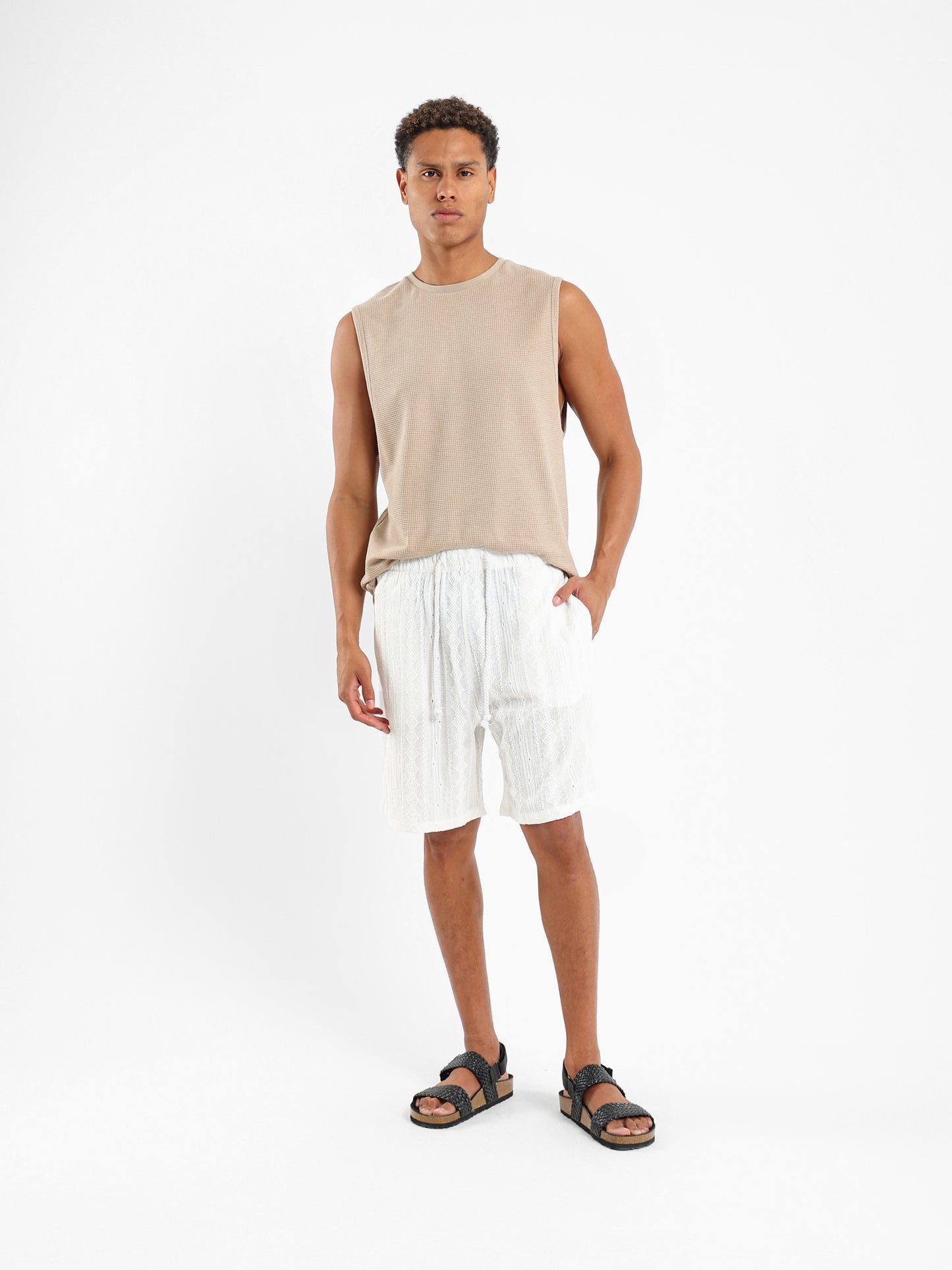 Textured Shorts