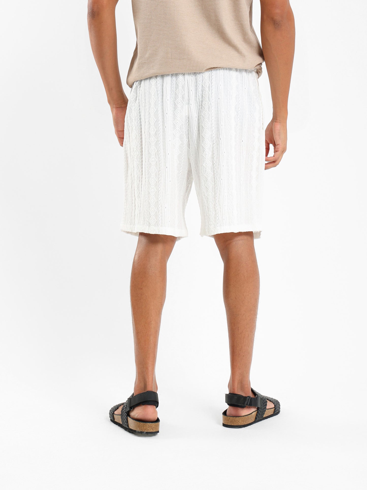 Textured Shorts