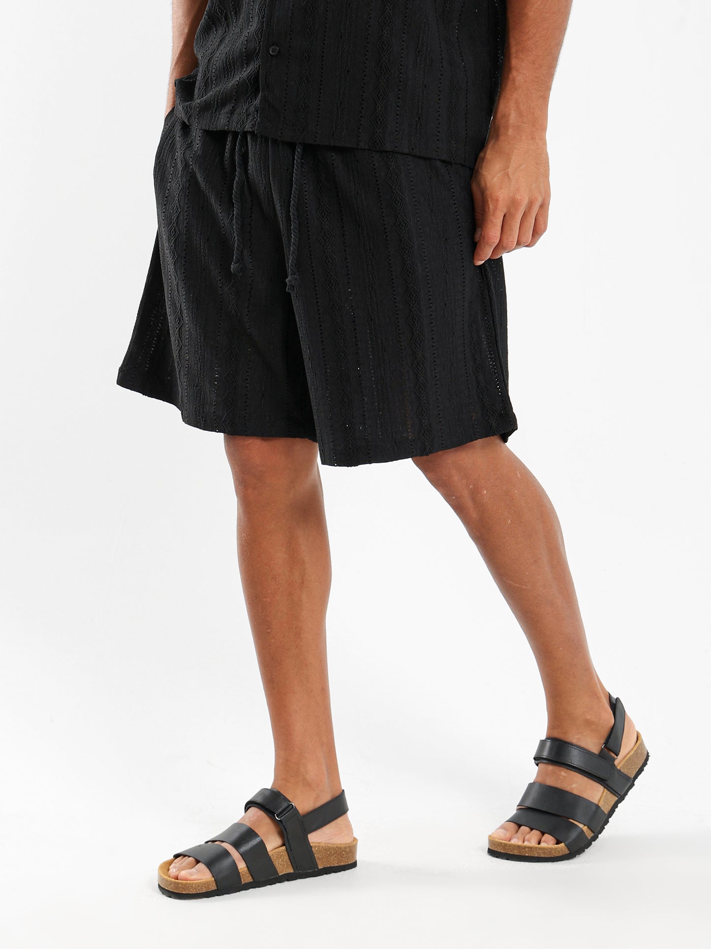 Textured Shorts