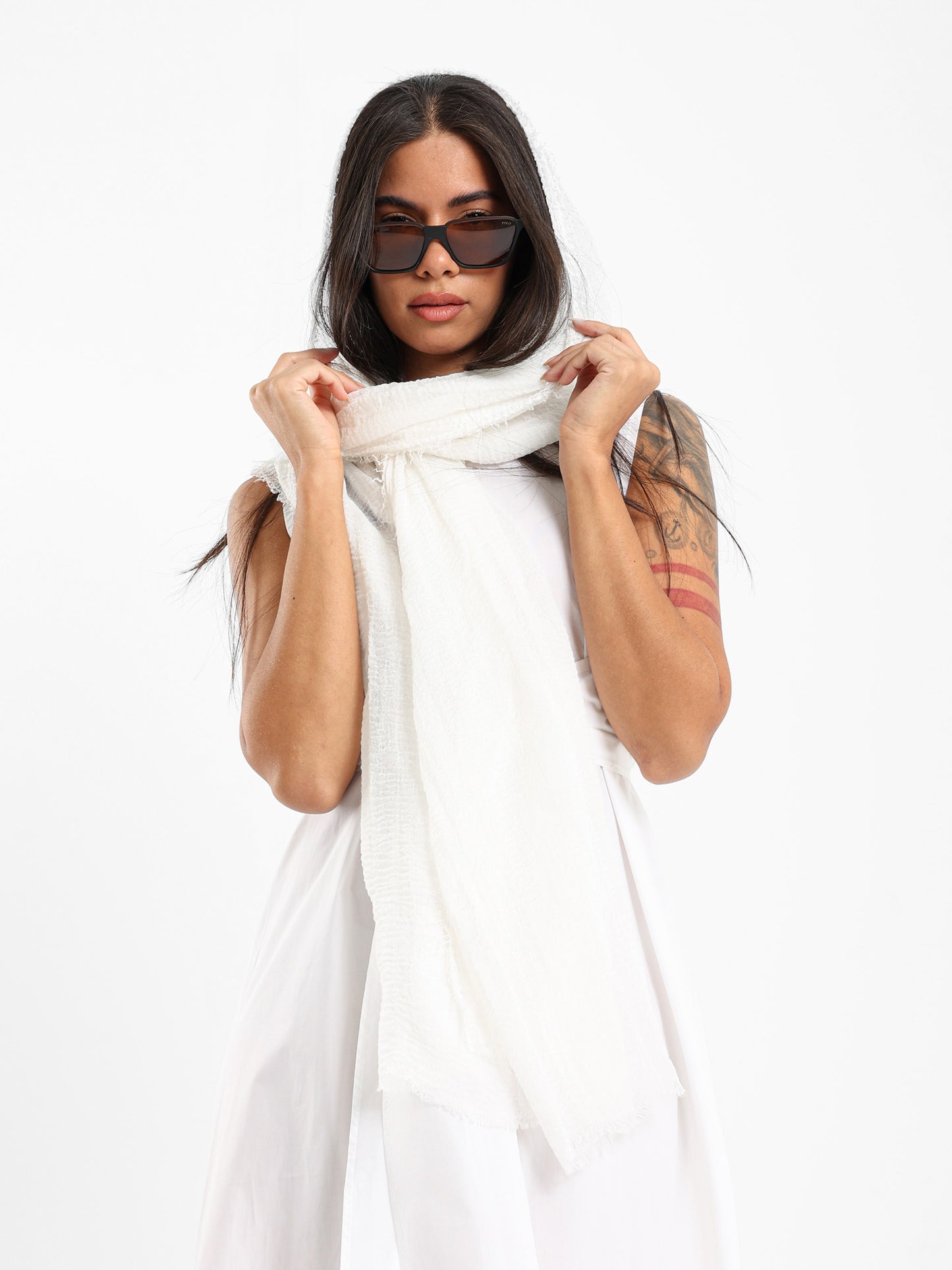 Textured Lightweight Scarf