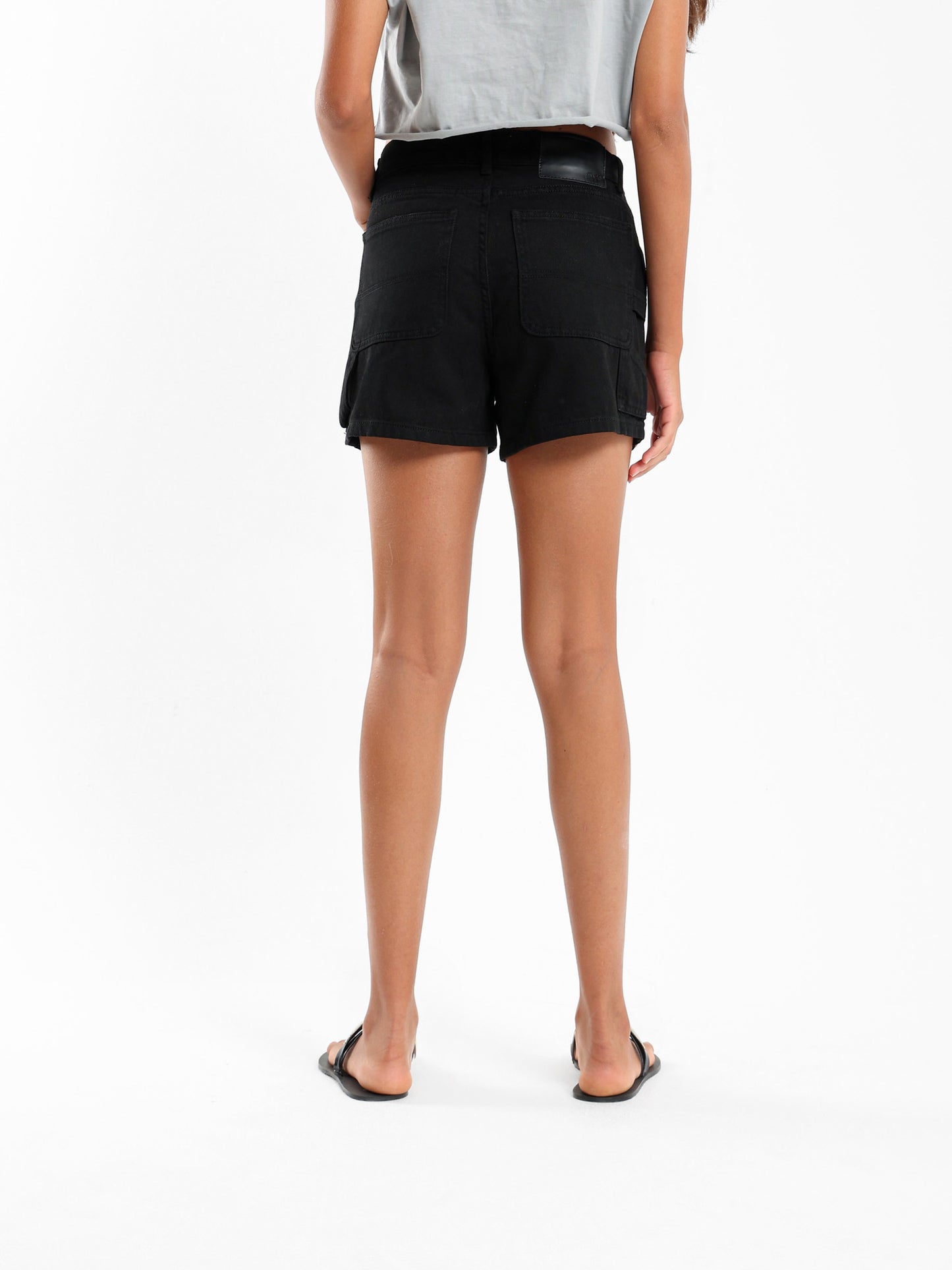 Carpenter-Style Mini Shorts