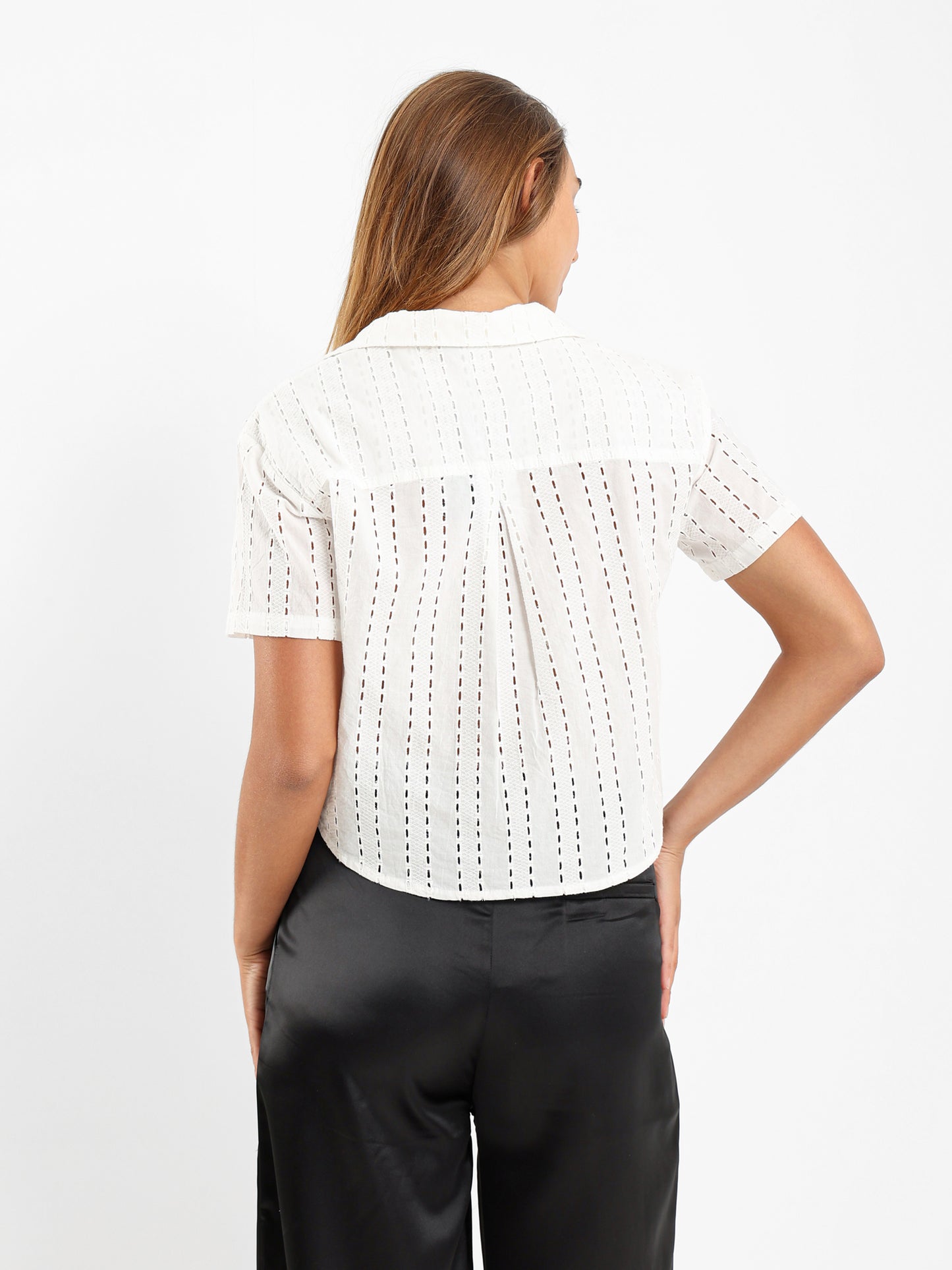 Sangallo Cropped Shirt