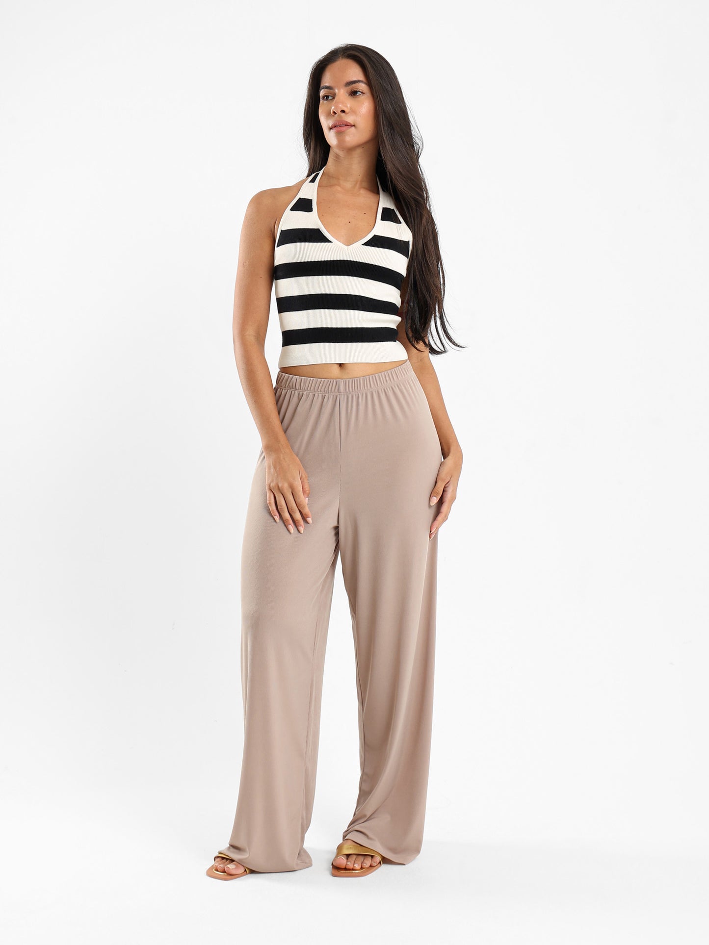 Halter Neck Sleeveless Top