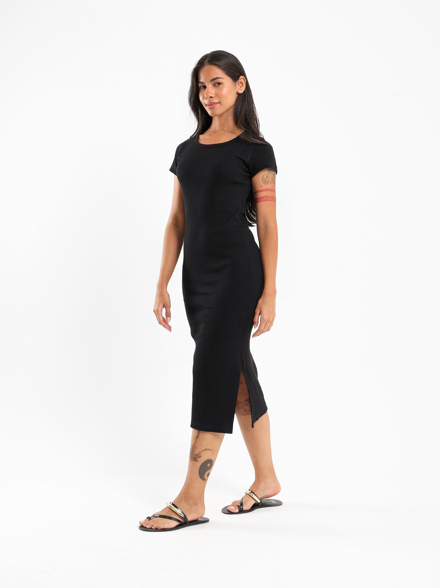 Bodycon Short Sleeves Dress