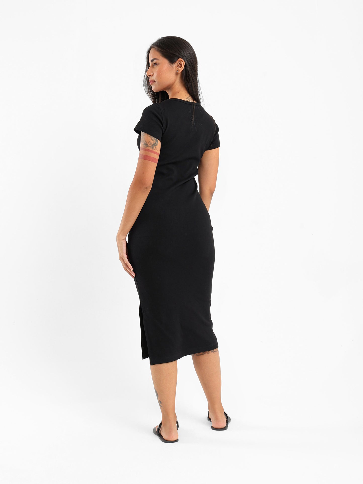 Bodycon Short Sleeves Dress
