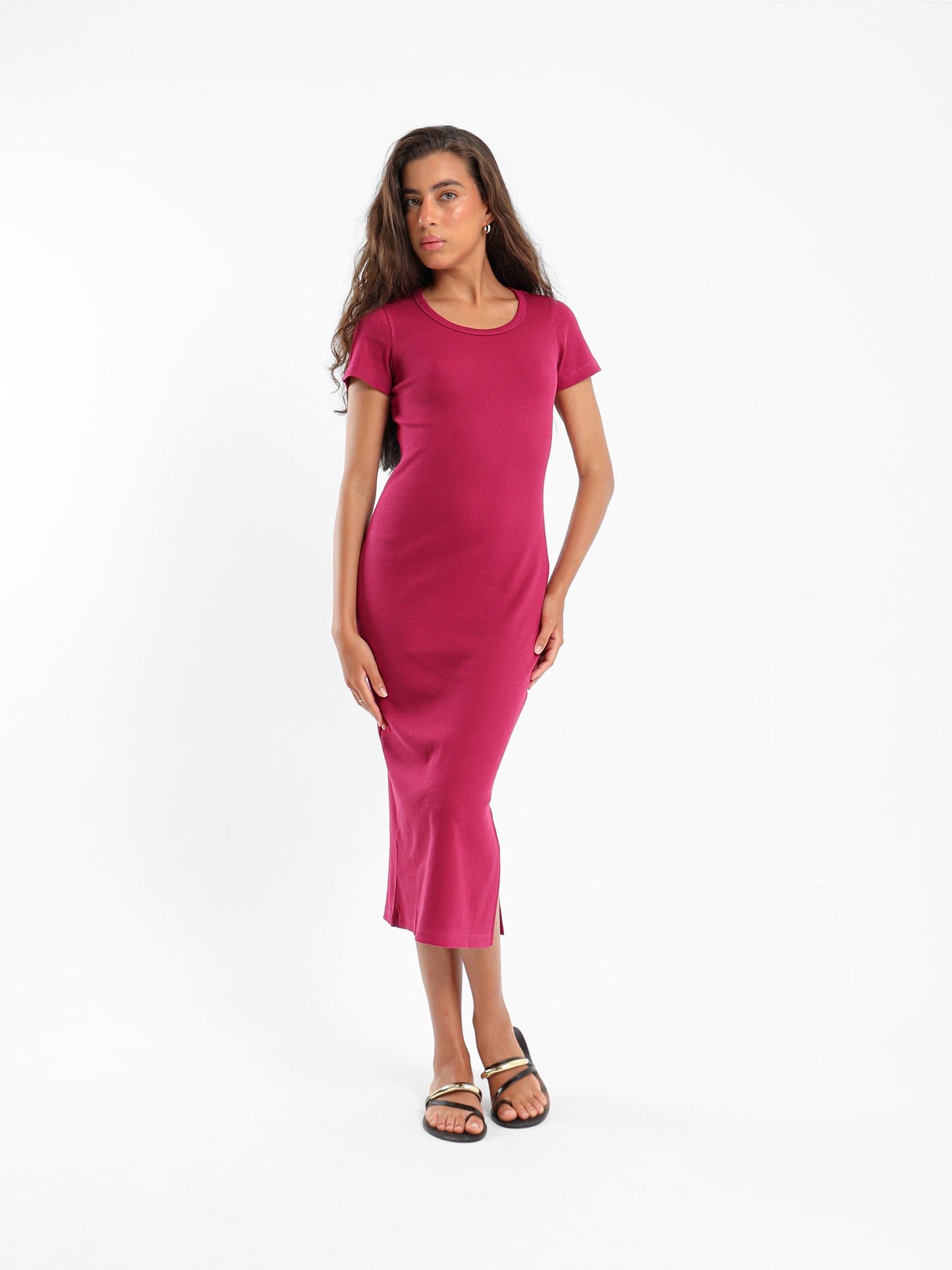 Bodycon Short Sleeves Dress