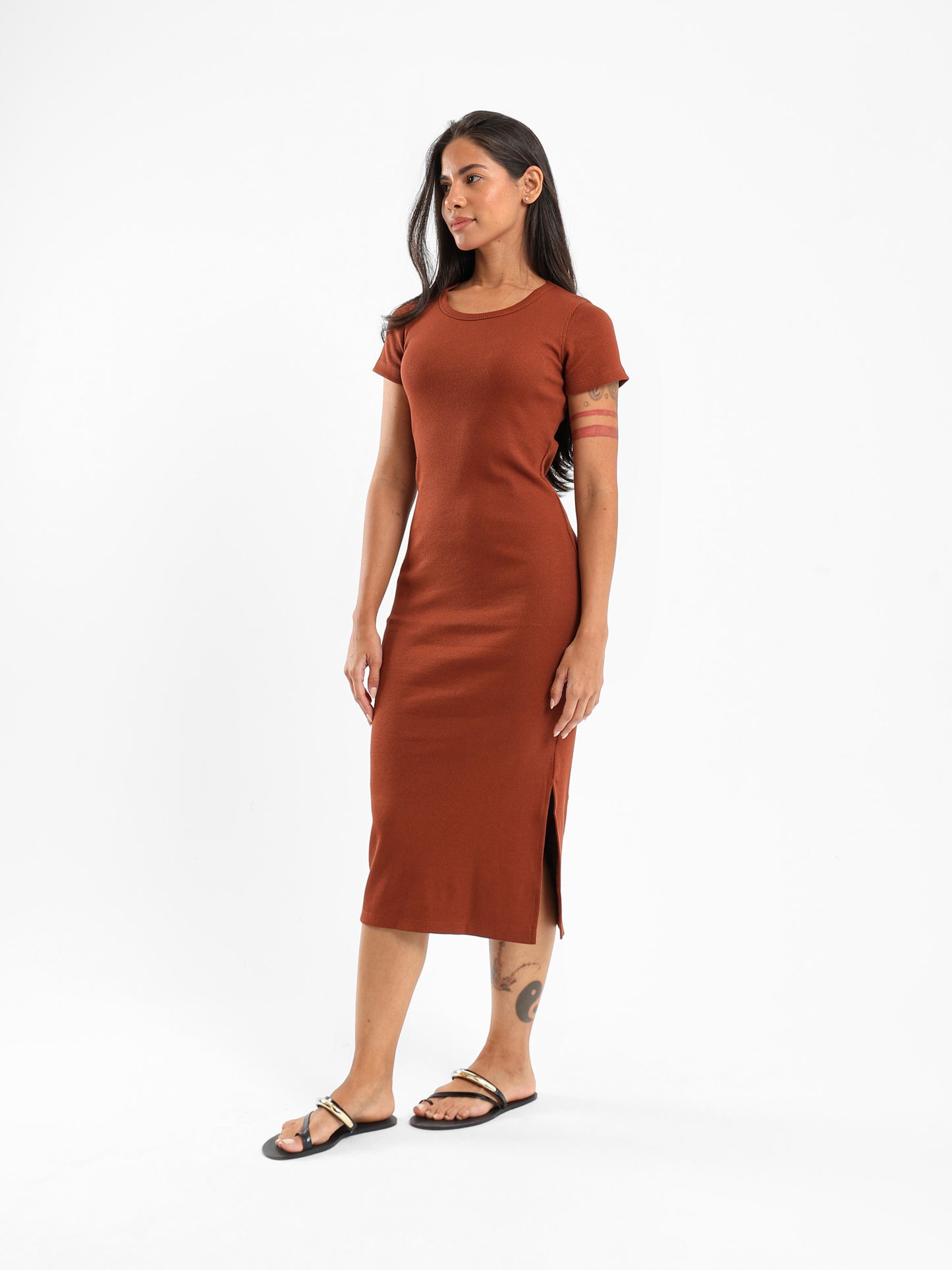 Bodycon Short Sleeves Dress