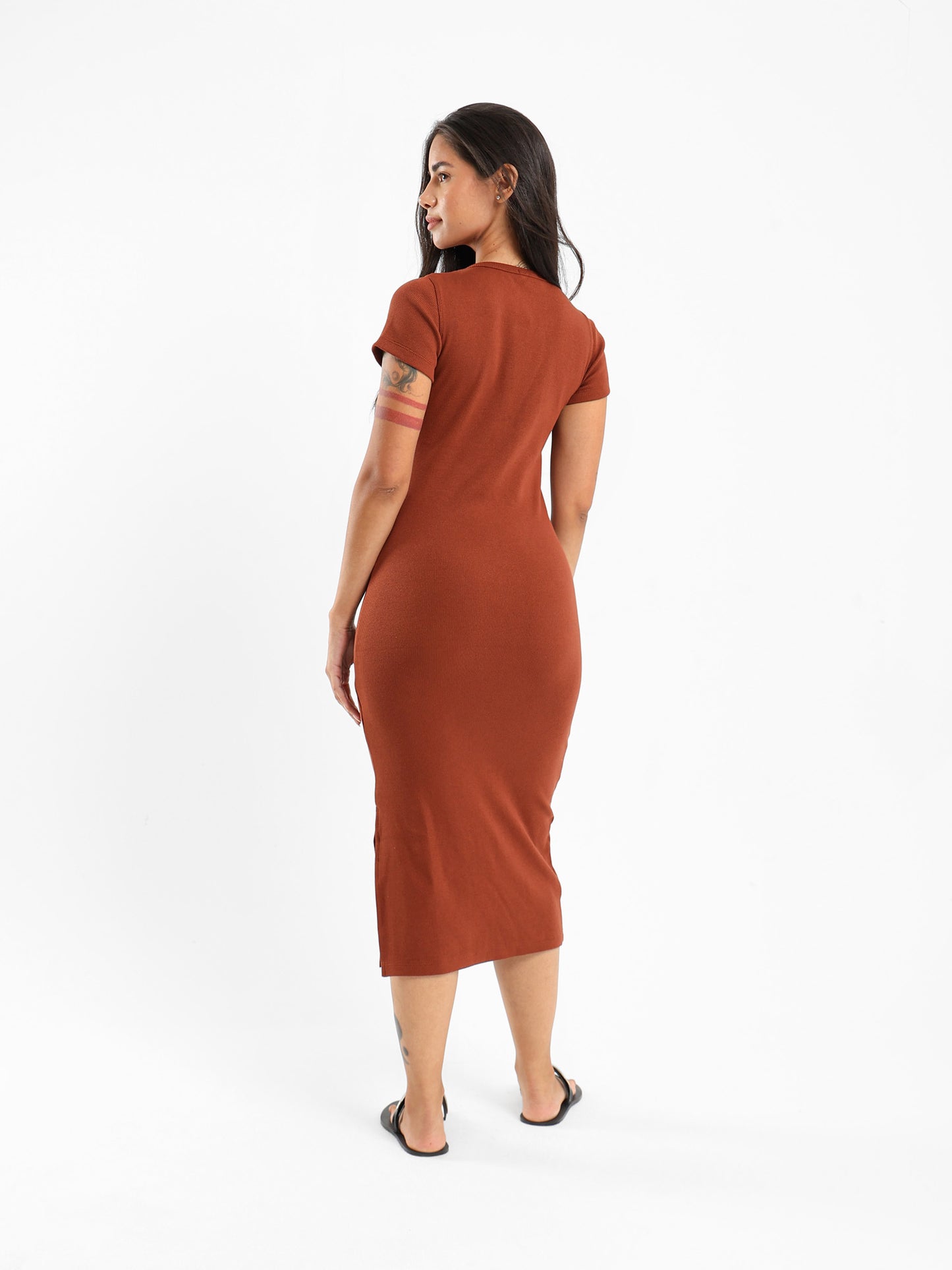 Bodycon Short Sleeves Dress