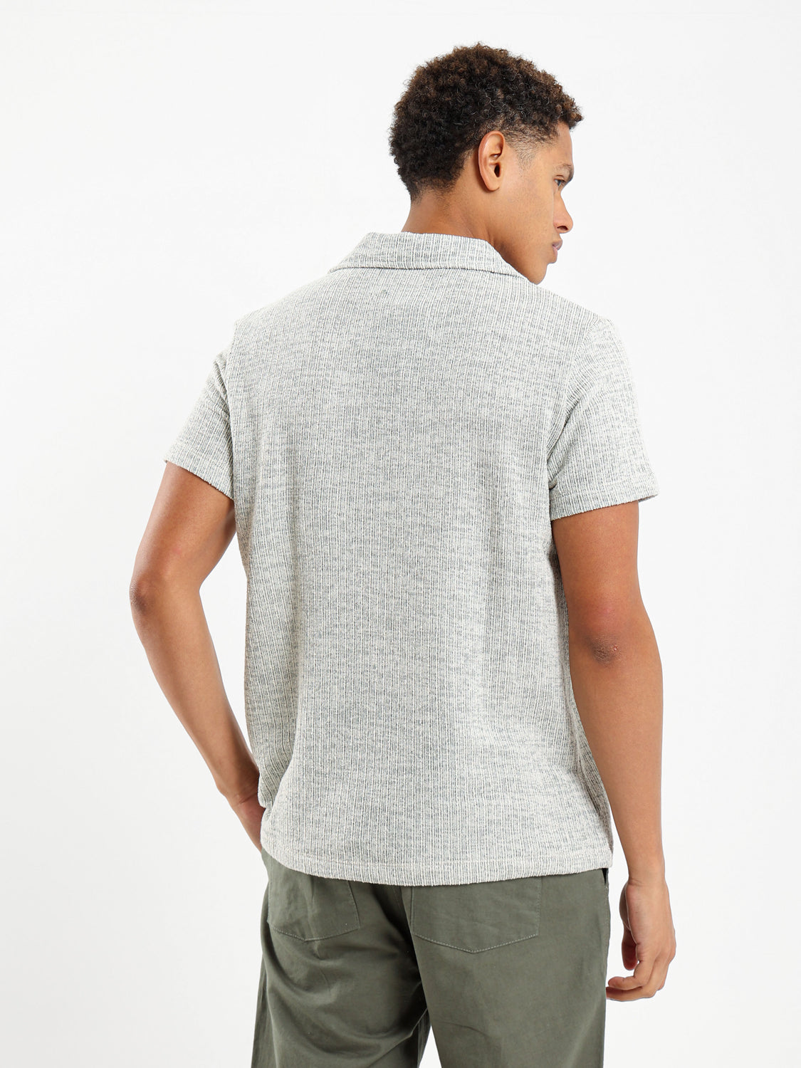 Textured Polo Shirt
