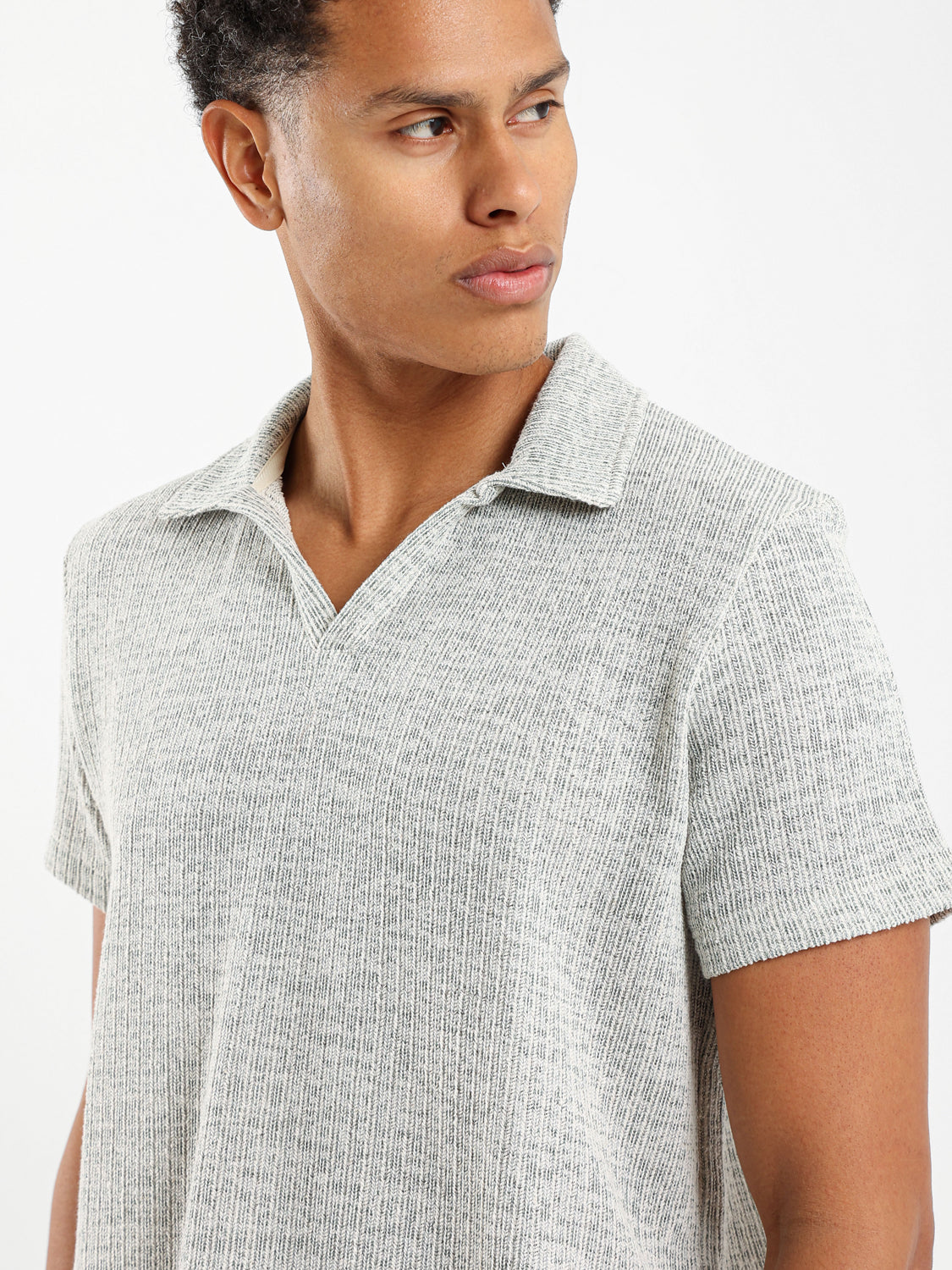 Textured Polo Shirt