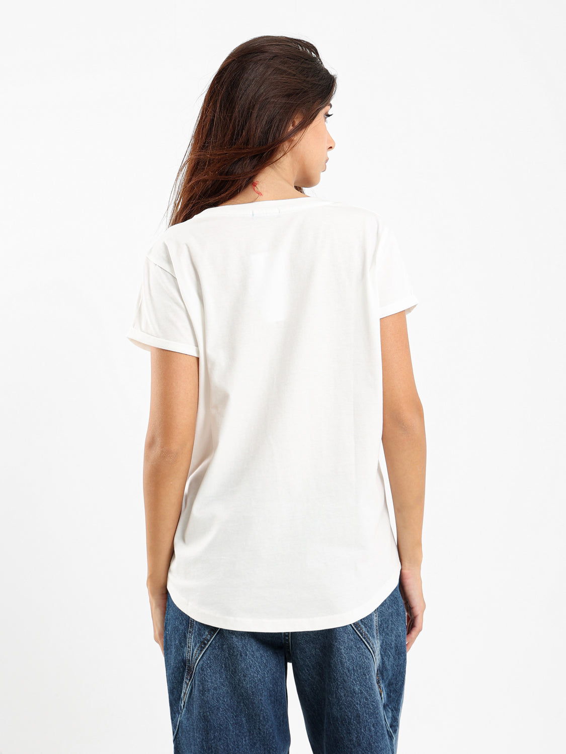 Vintage Palm Trees Print T-Shirt