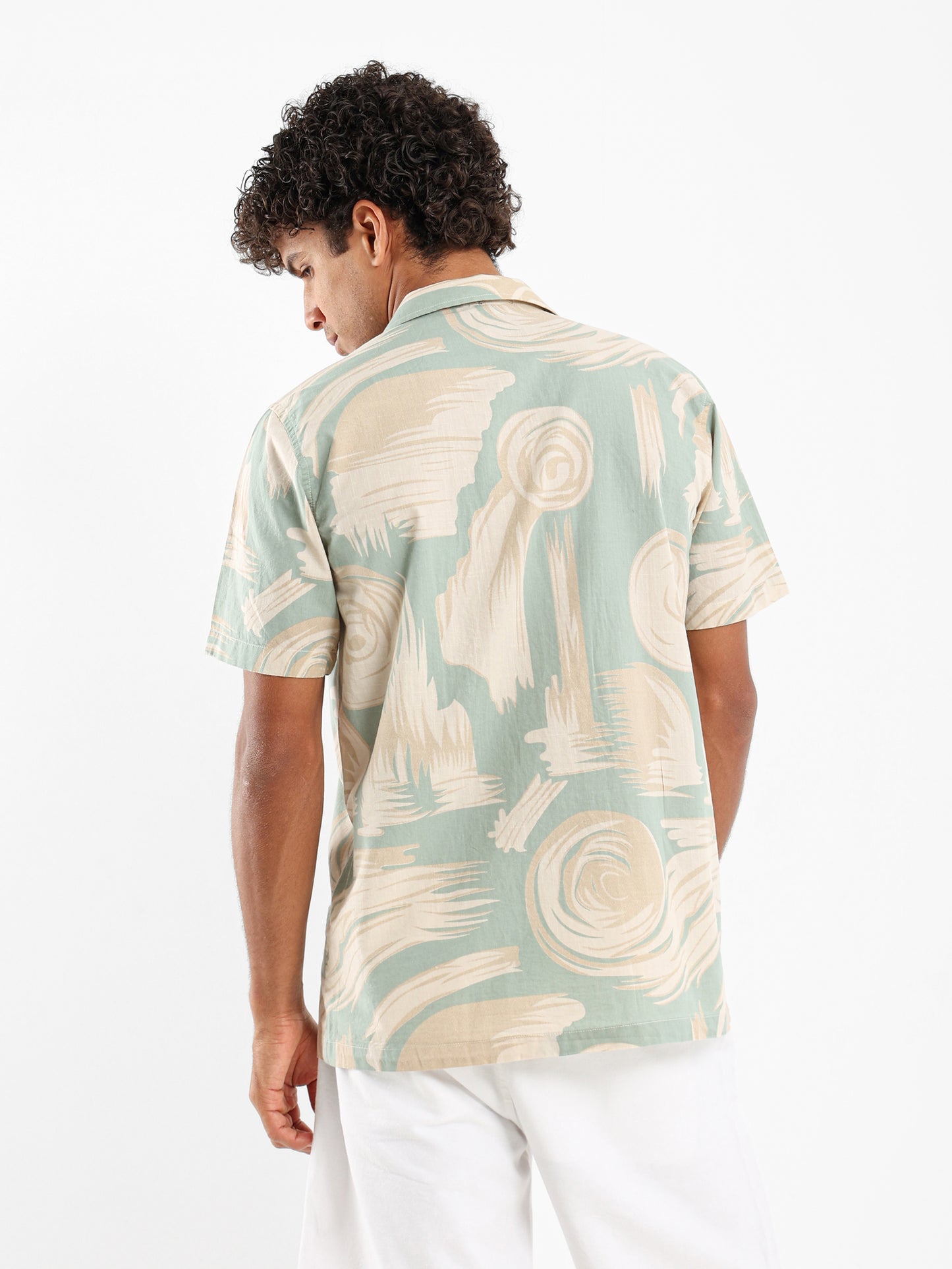 Faded Brush Short Sleeve Shirt