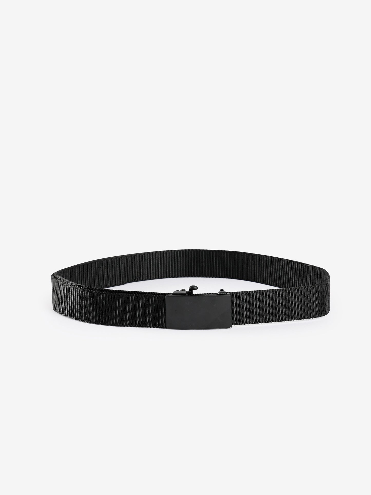 Casual Woven Belt with Metal Buckle