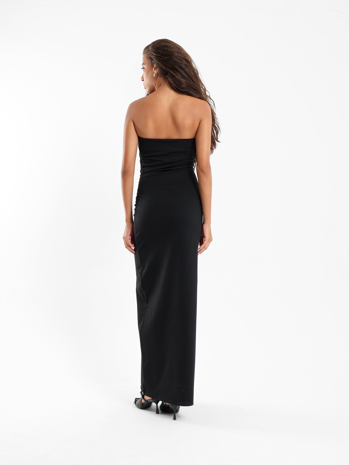 Strapless Bodycon Maxi Dress