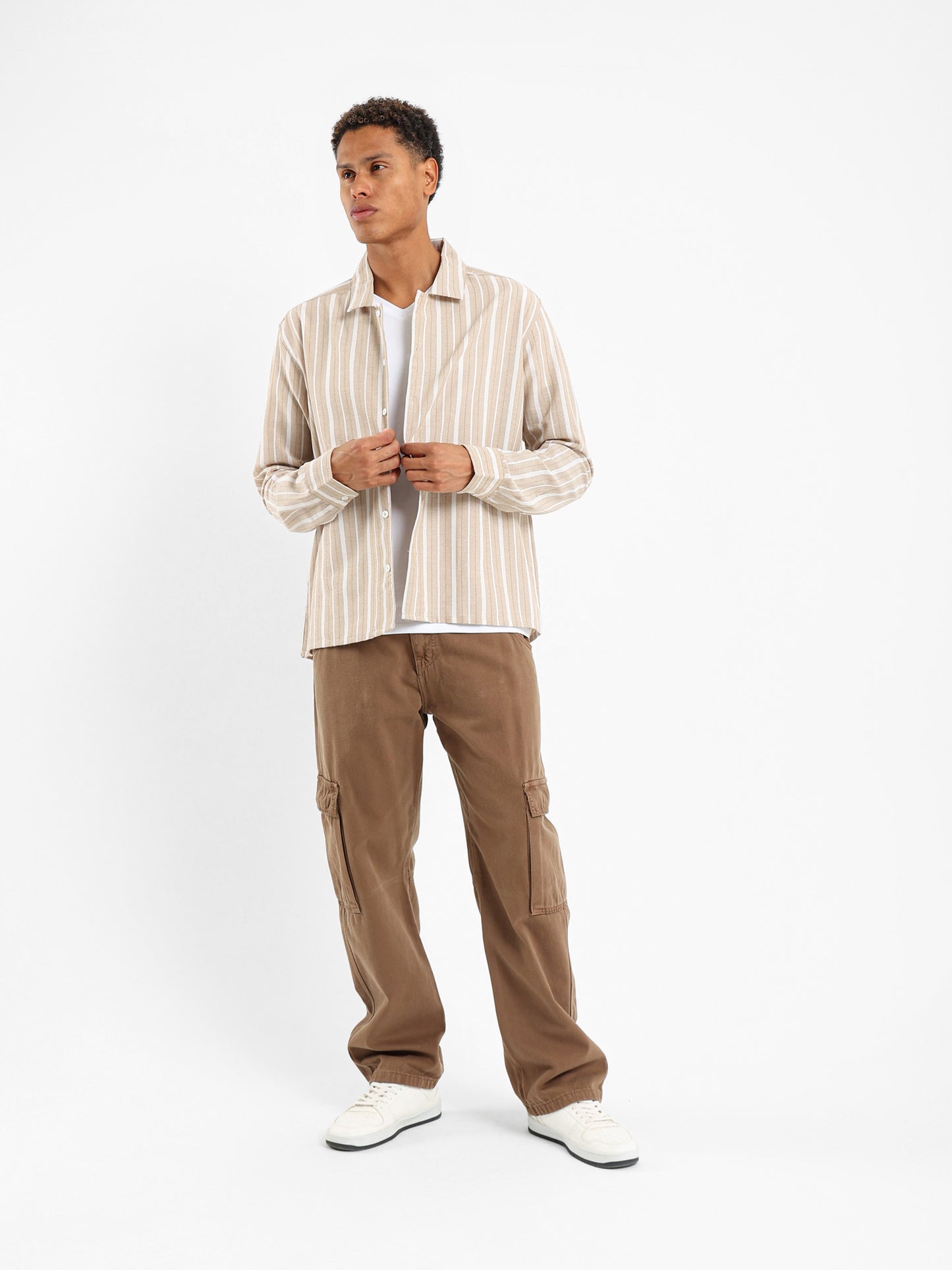 Striped Relaxed Fit Shirt