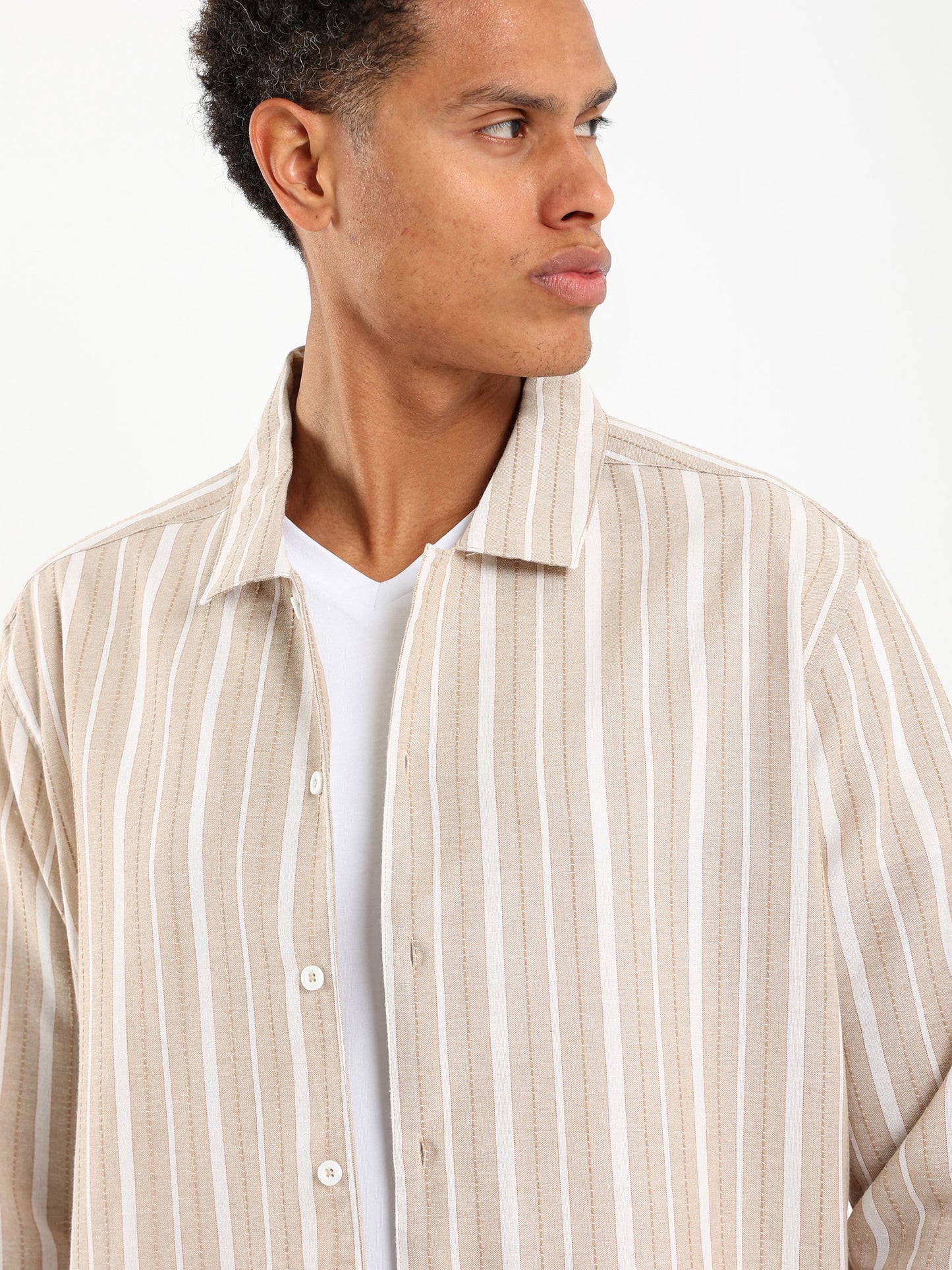 Striped Relaxed Fit Shirt