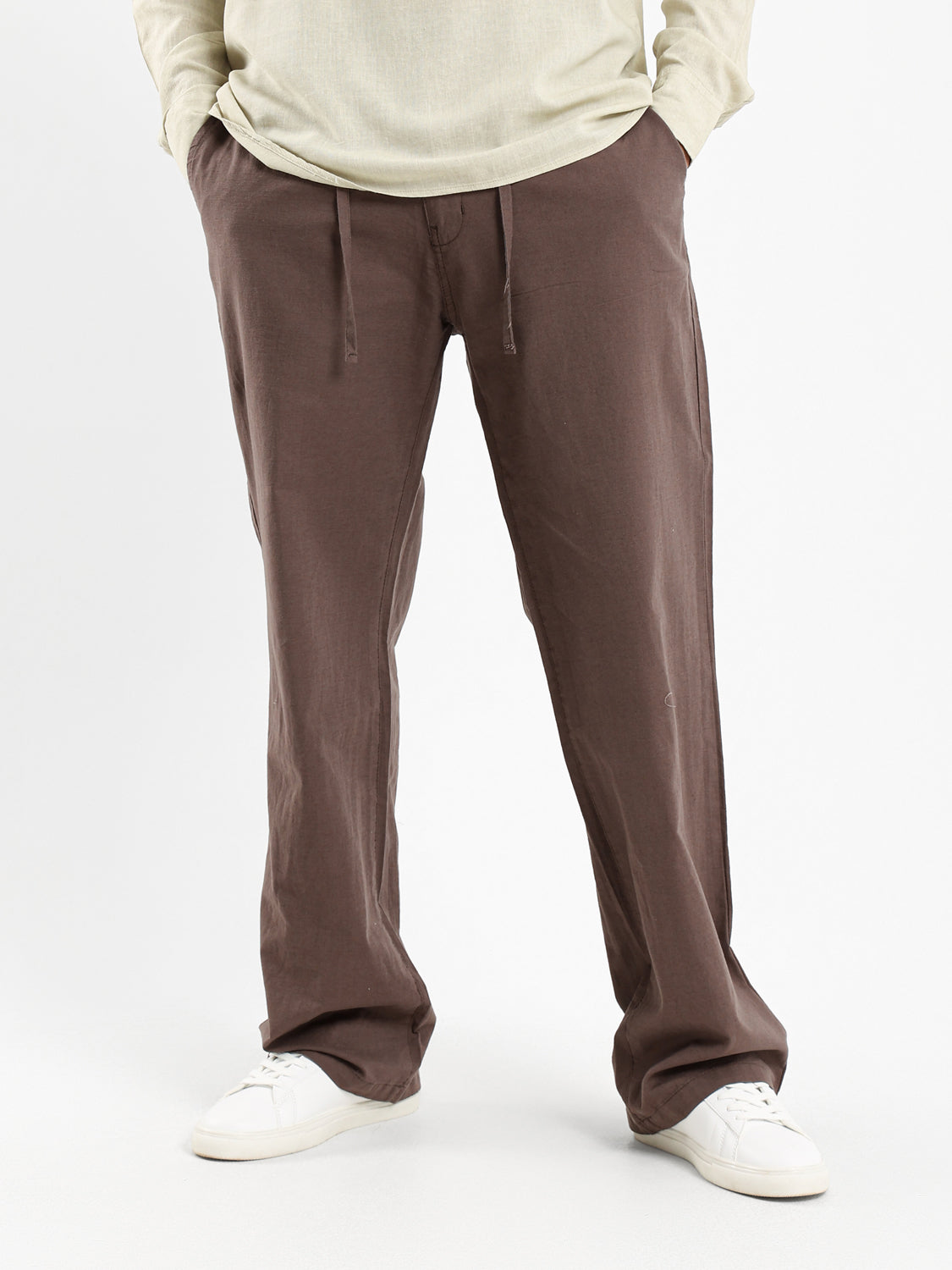 Regular Fit Linen Pants