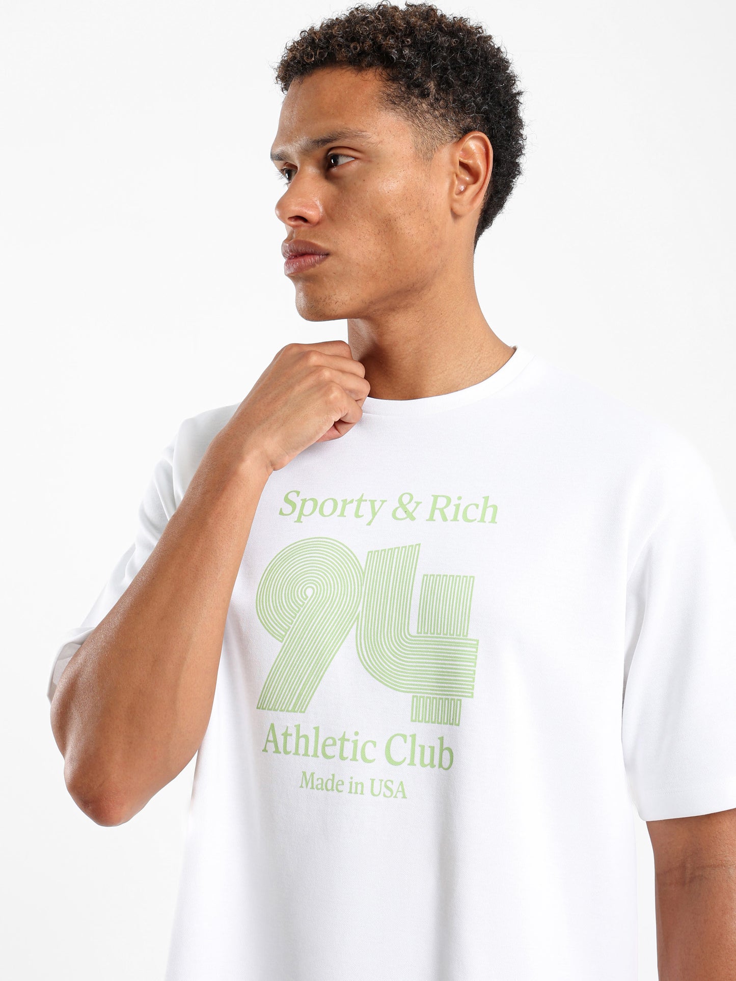 Sporty And Rich Printed T-Shirt