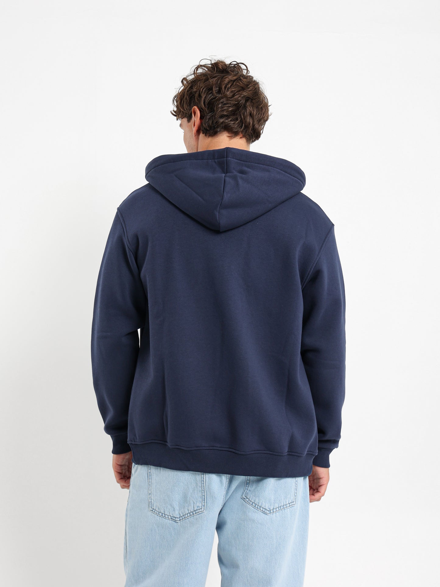 Relaxed Zip-Up Hoodie