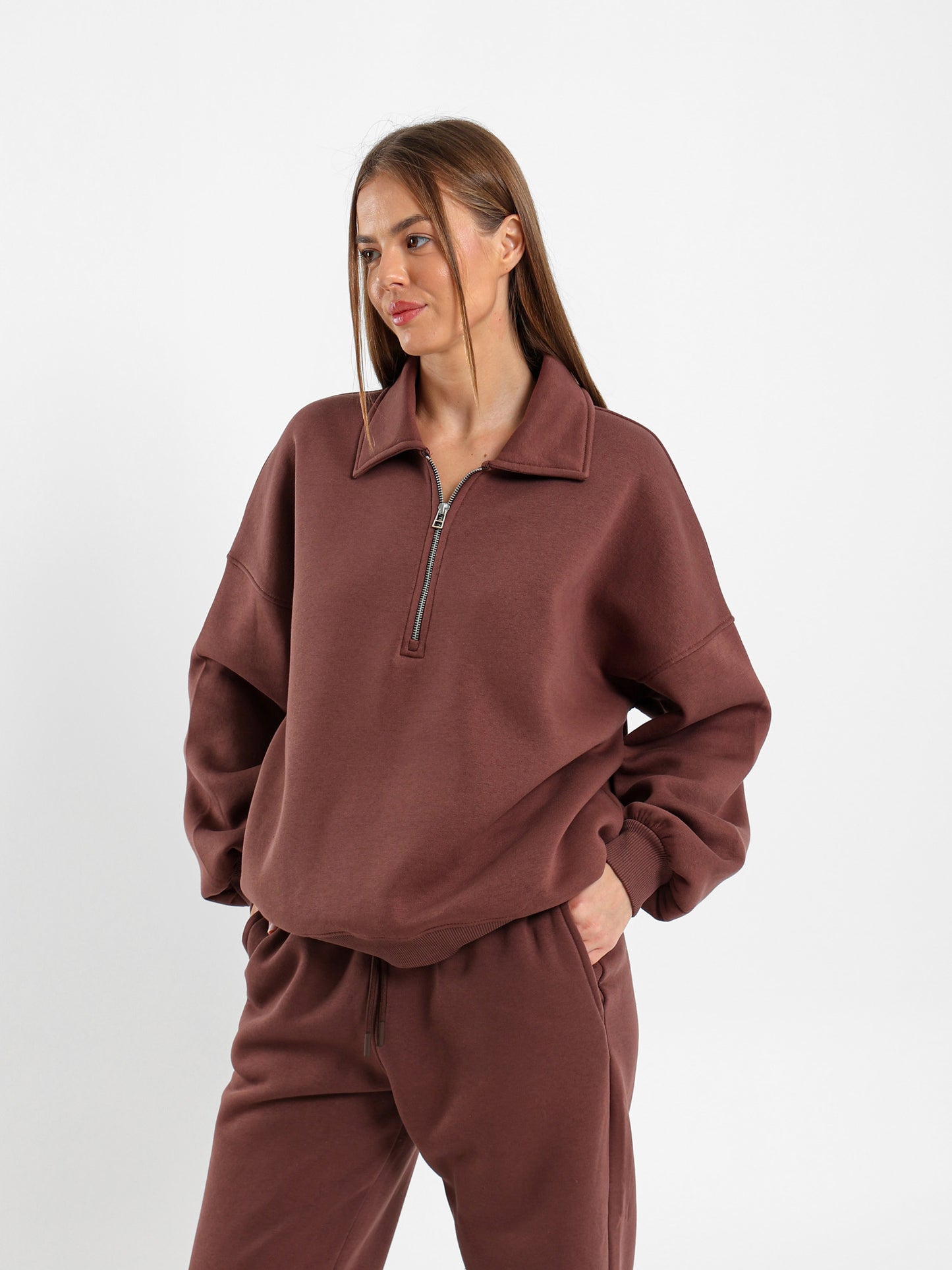 Quarter Zip Sweatshirt