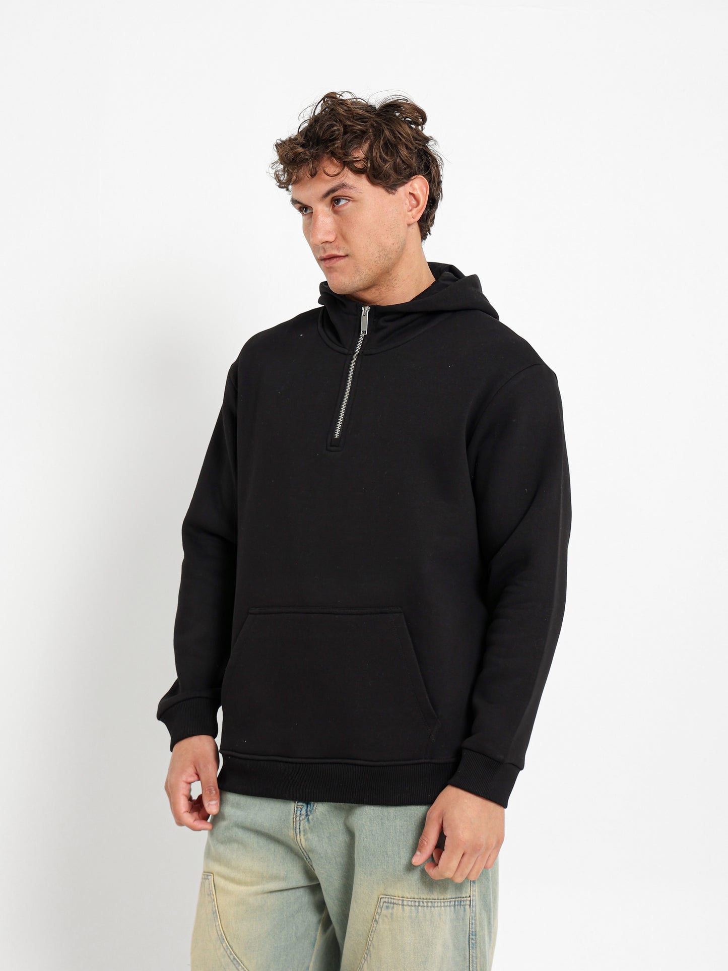 Zip Neck Hoodie