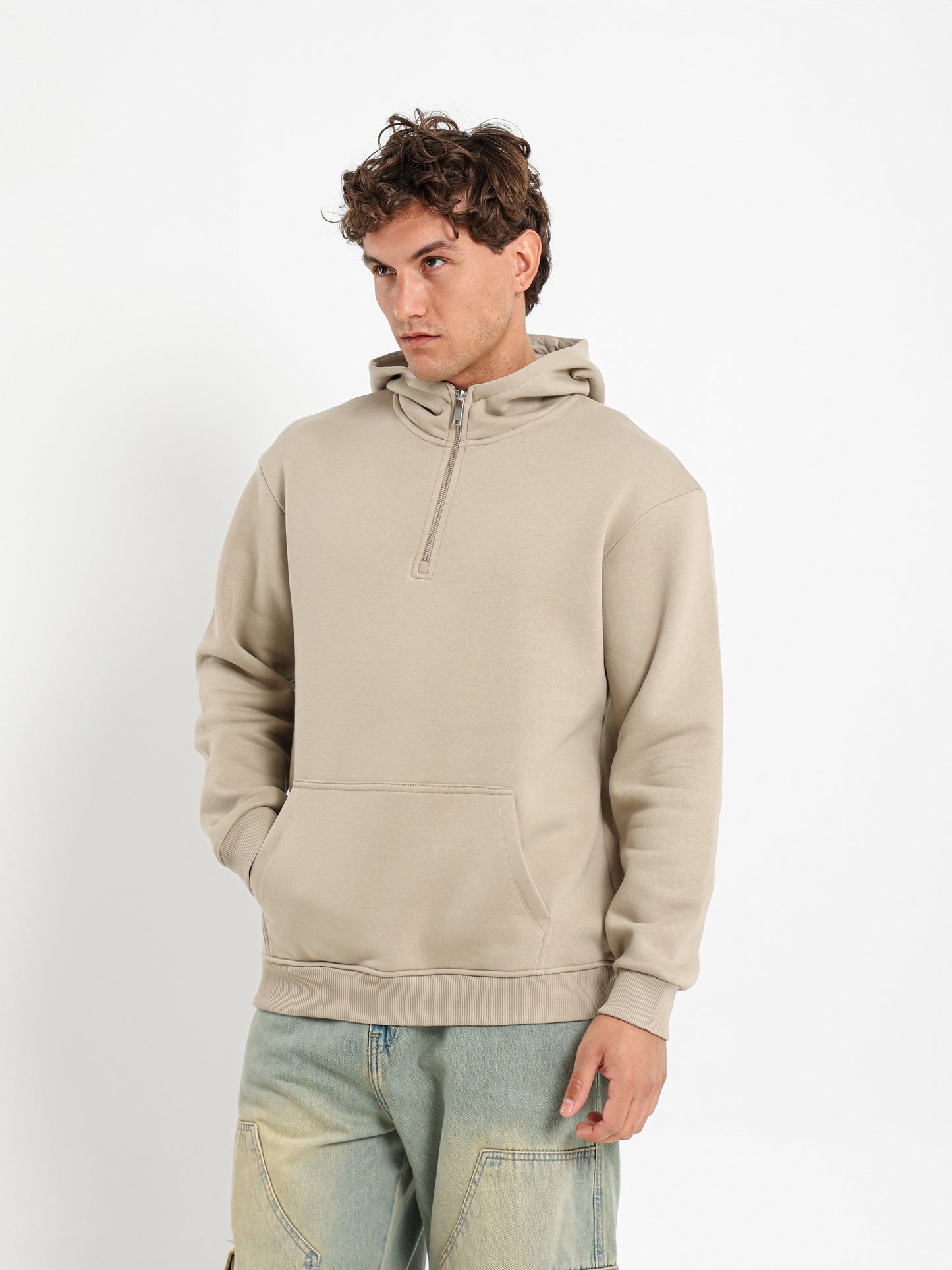 Zip Neck Hoodie