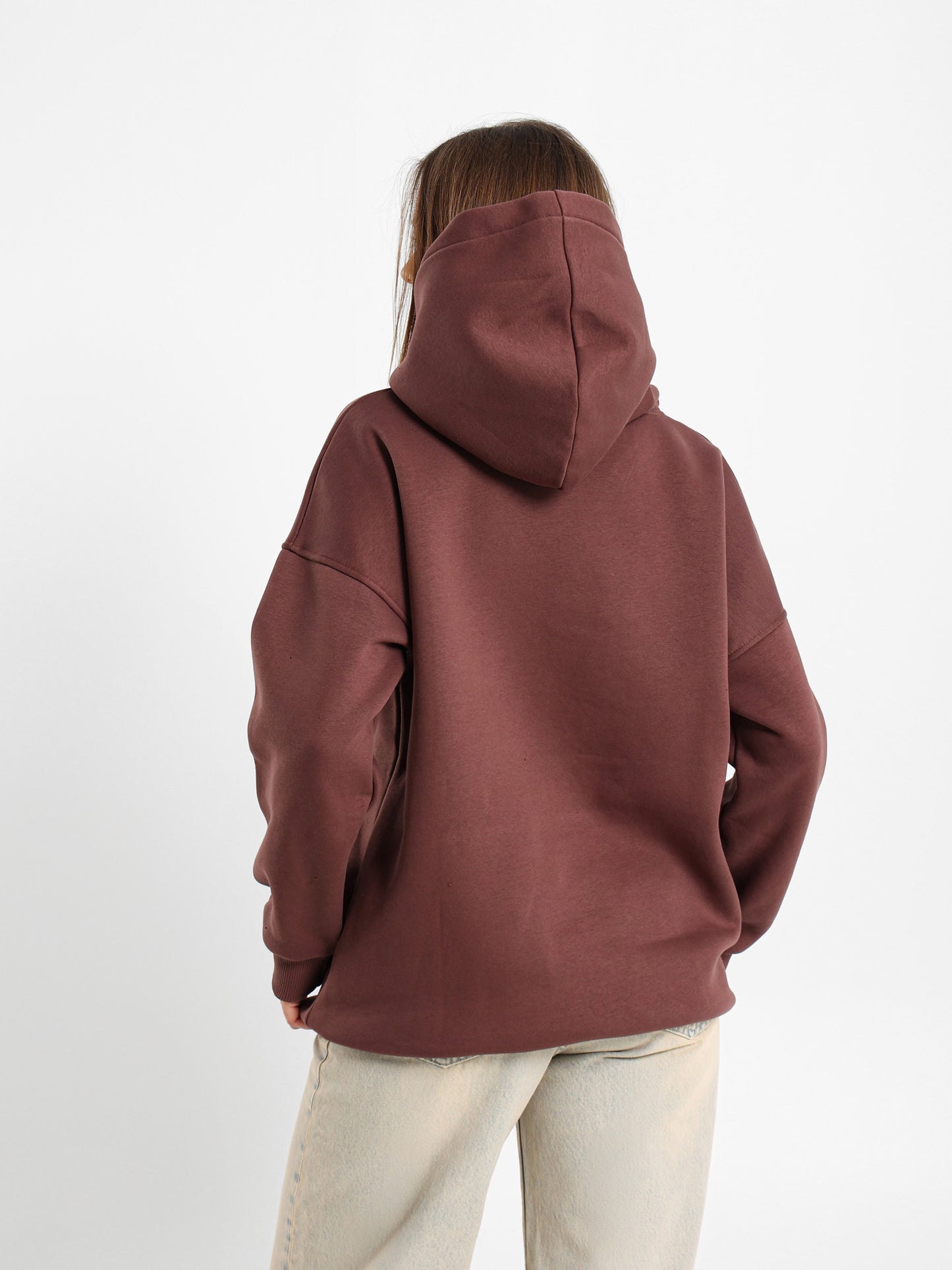 Desire Print Oversized Hoodie
