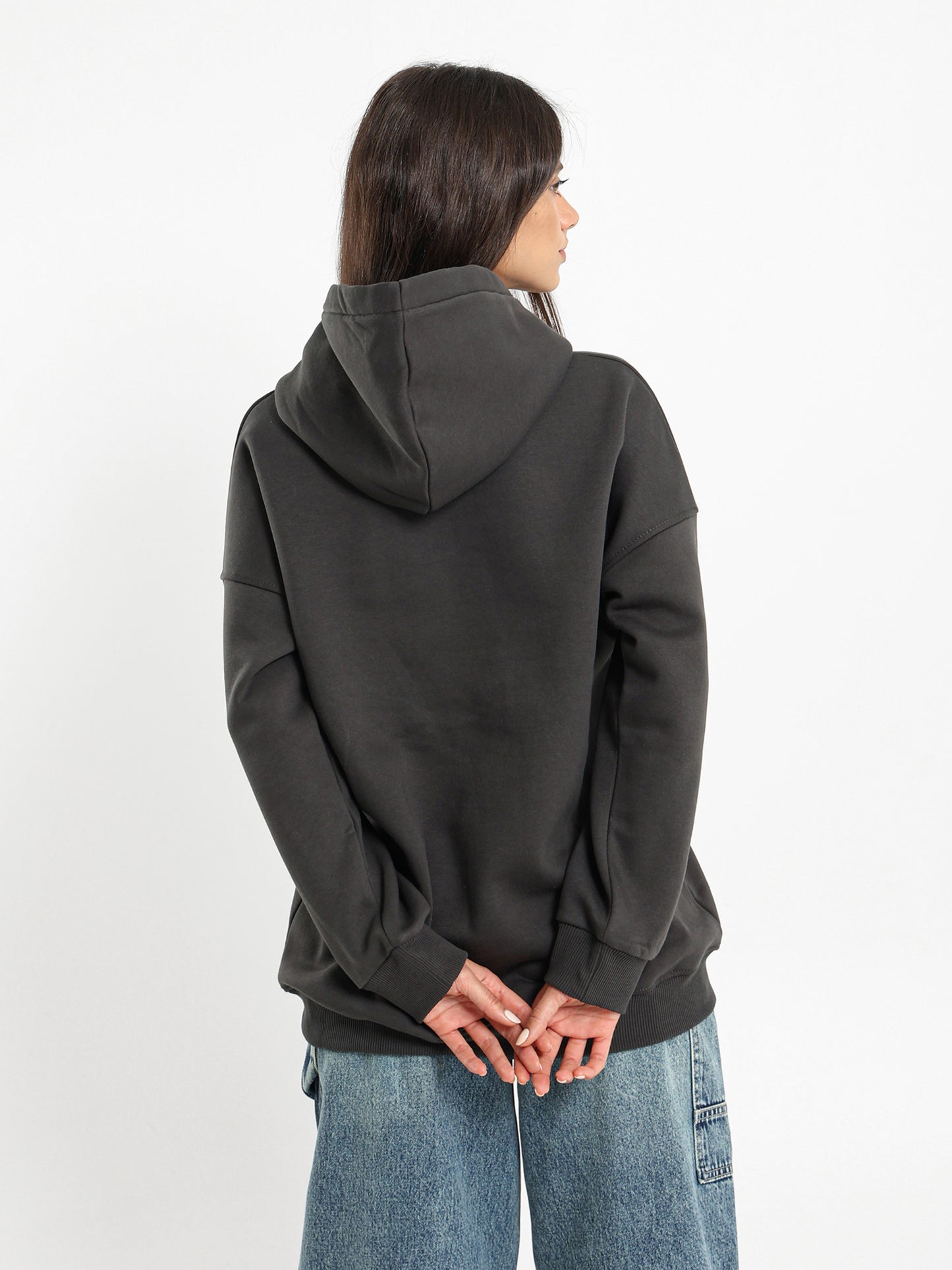 Chain Detail Oversized Sweatshirt